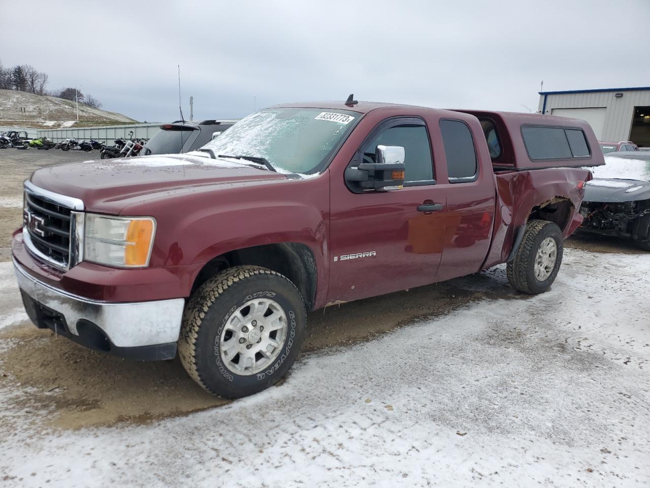 GMC SIERRA 2008 1gtek19088z207364