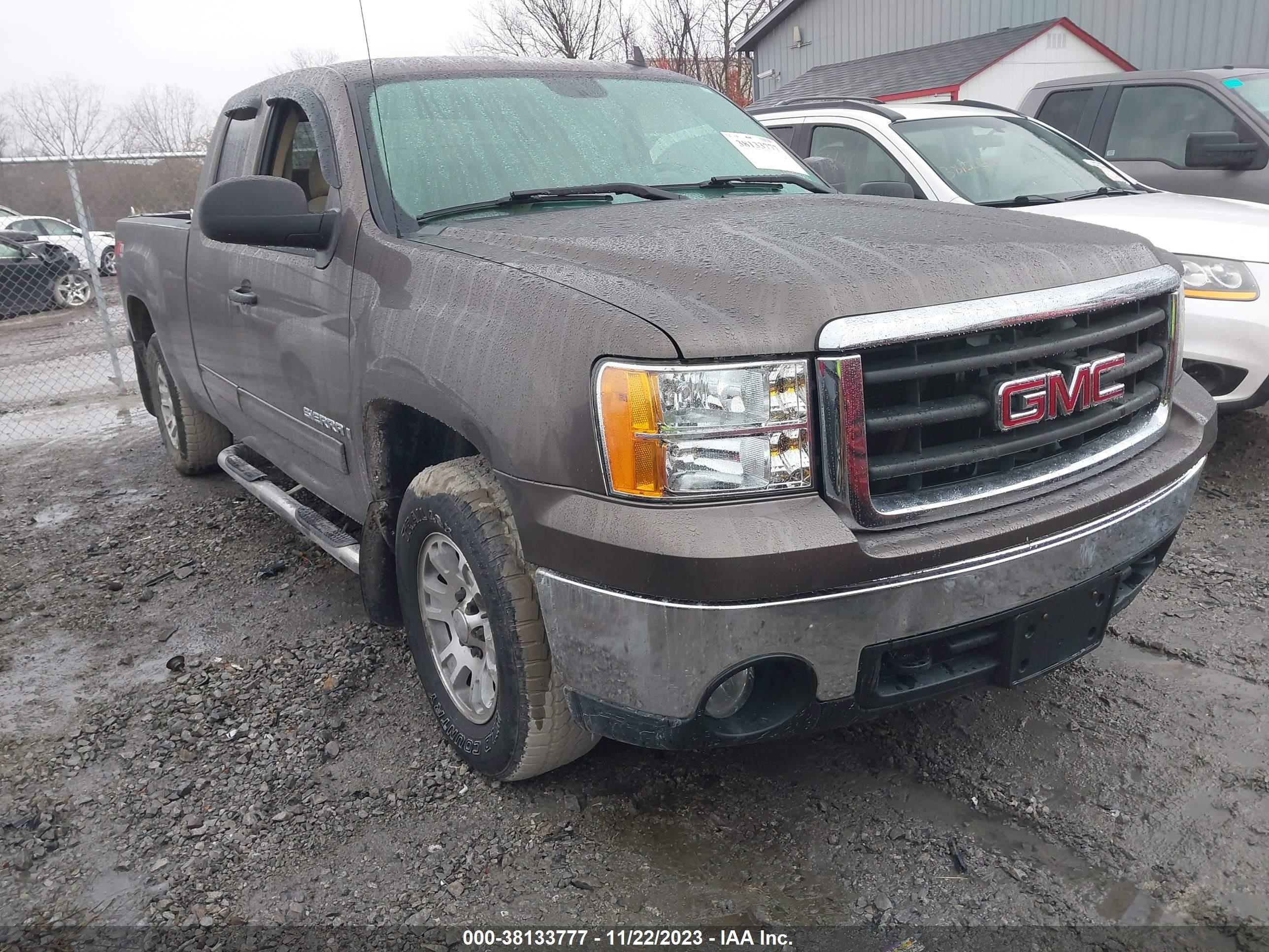 GMC SIERRA 2008 1gtek19088z270870