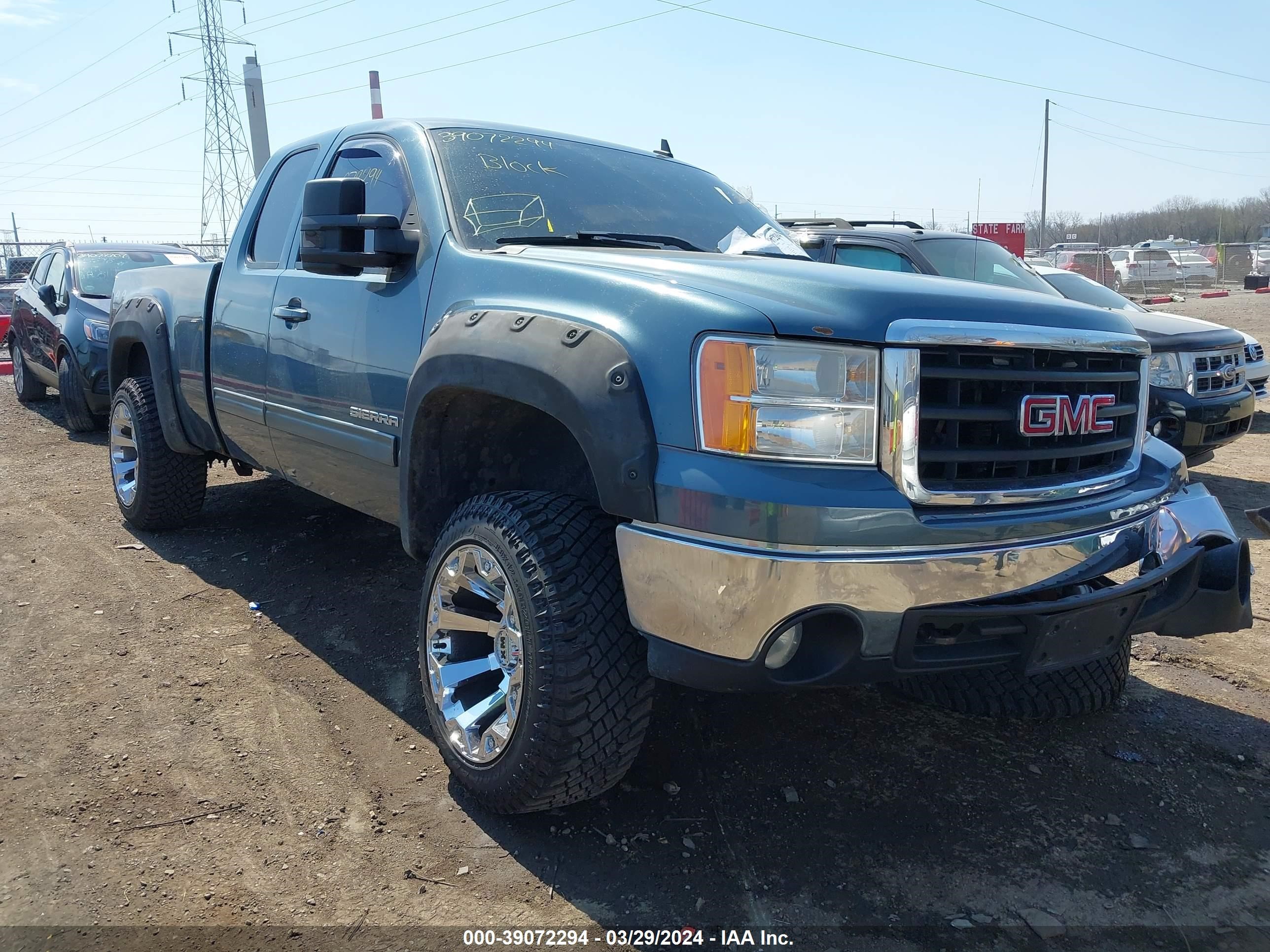 GMC SIERRA 2008 1gtek190x8z235294