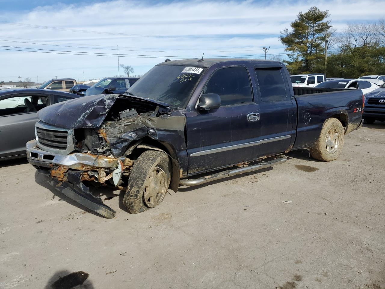 GMC SIERRA 2005 1gtek19b35e243144