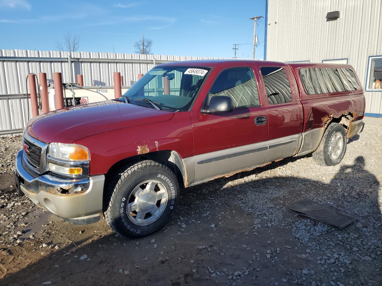 GMC SIERRA 2005 1gtek19b35z177980