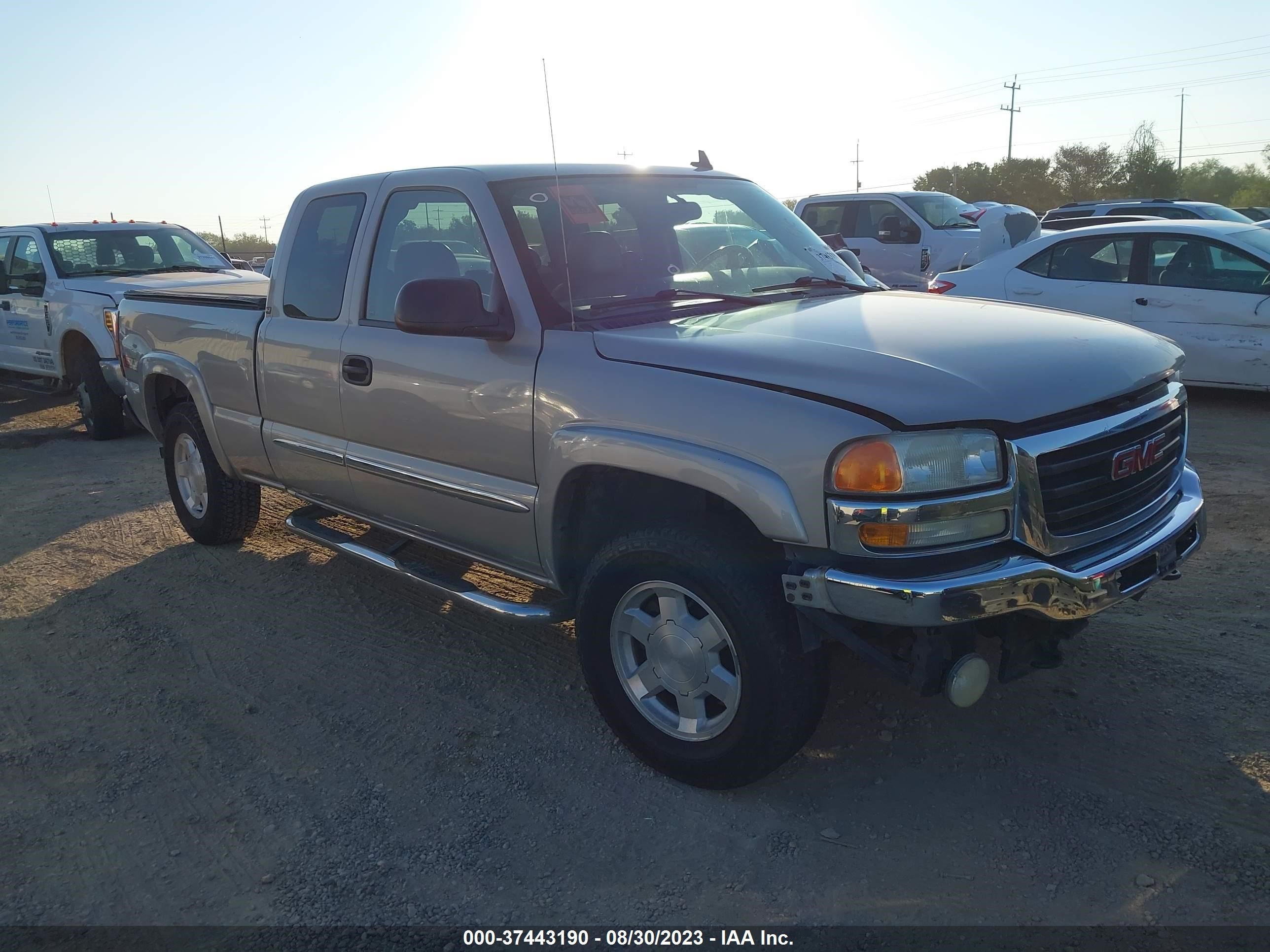 GMC SIERRA 2006 1gtek19b66z169163