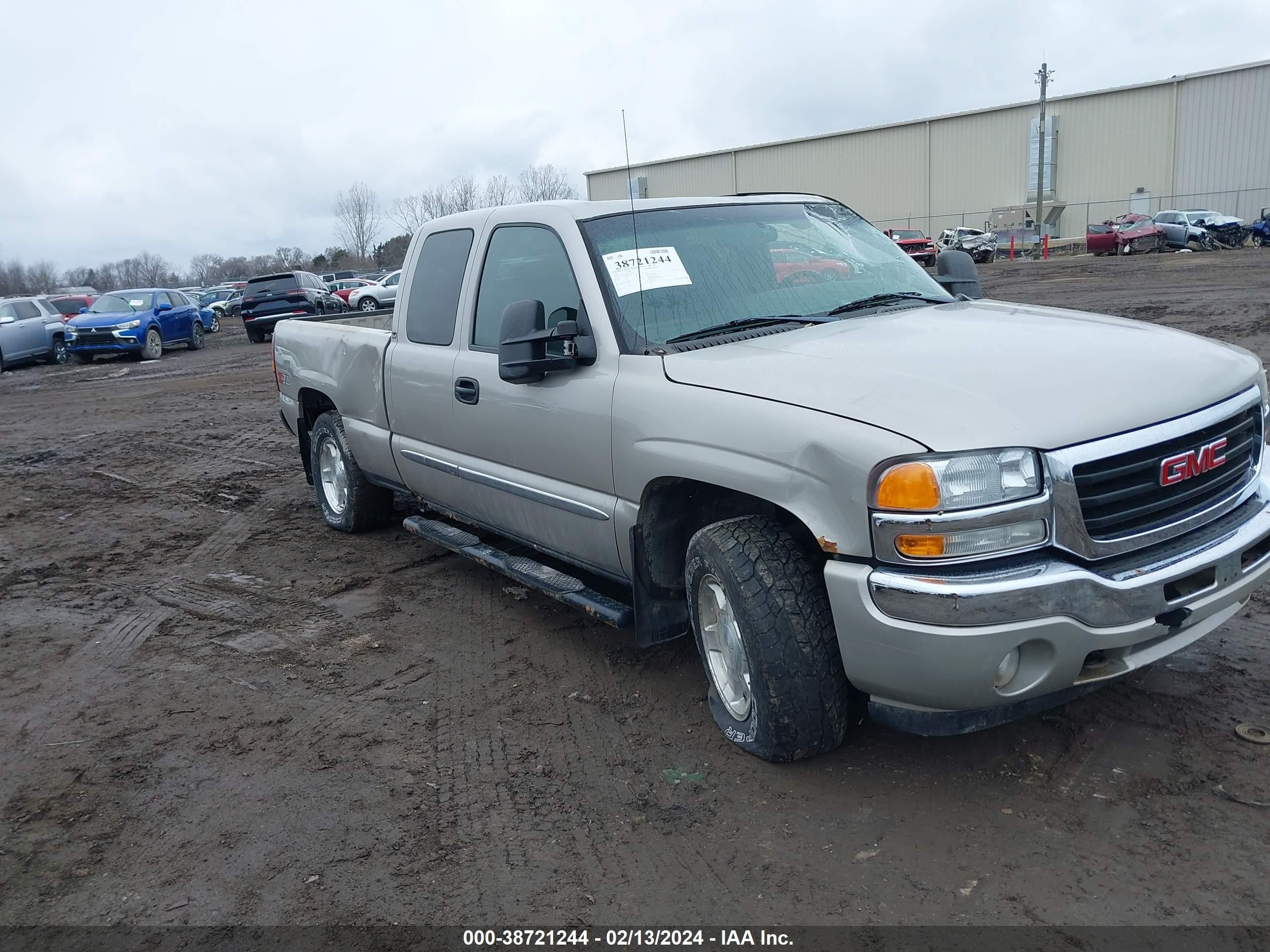 GMC SIERRA 2006 1gtek19b66z187324