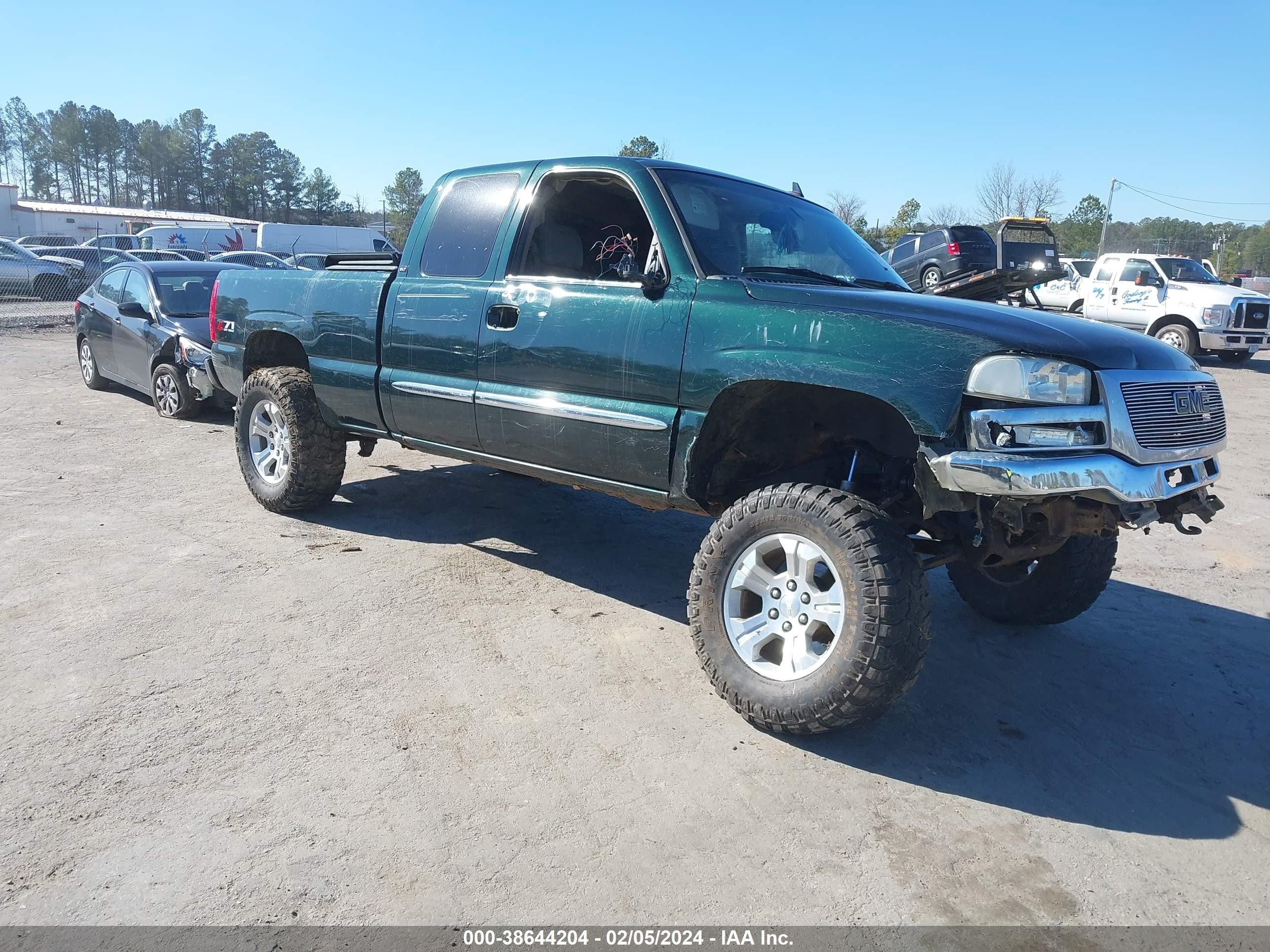 GMC SIERRA 2006 1gtek19b66z287438