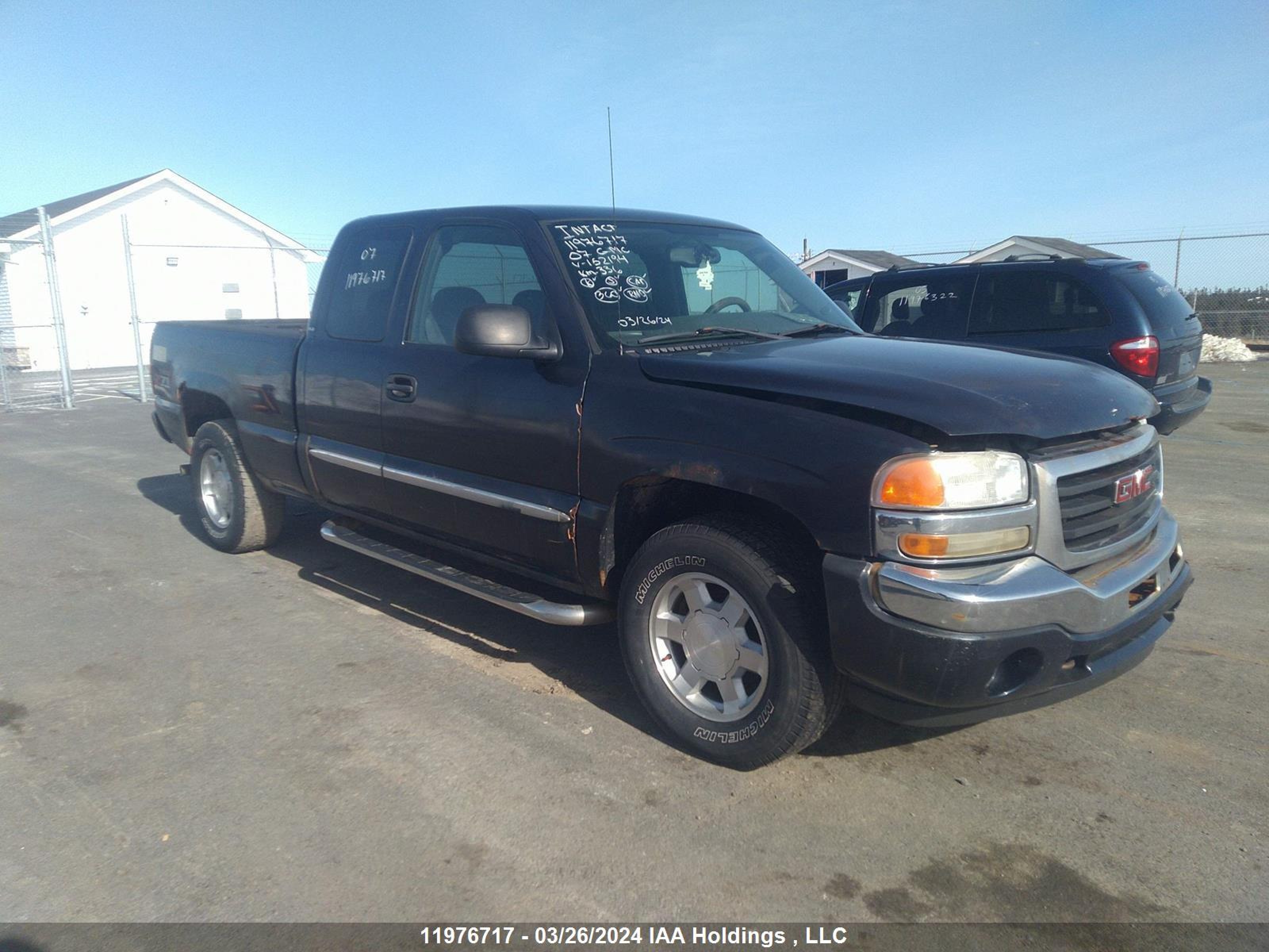 GMC SIERRA 2007 1gtek19b87e152194