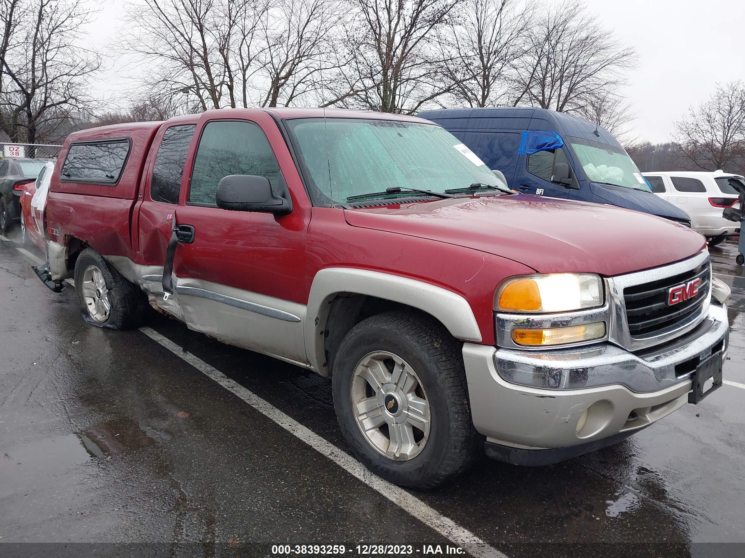 GMC SIERRA 2006 1gtek19b96z132270