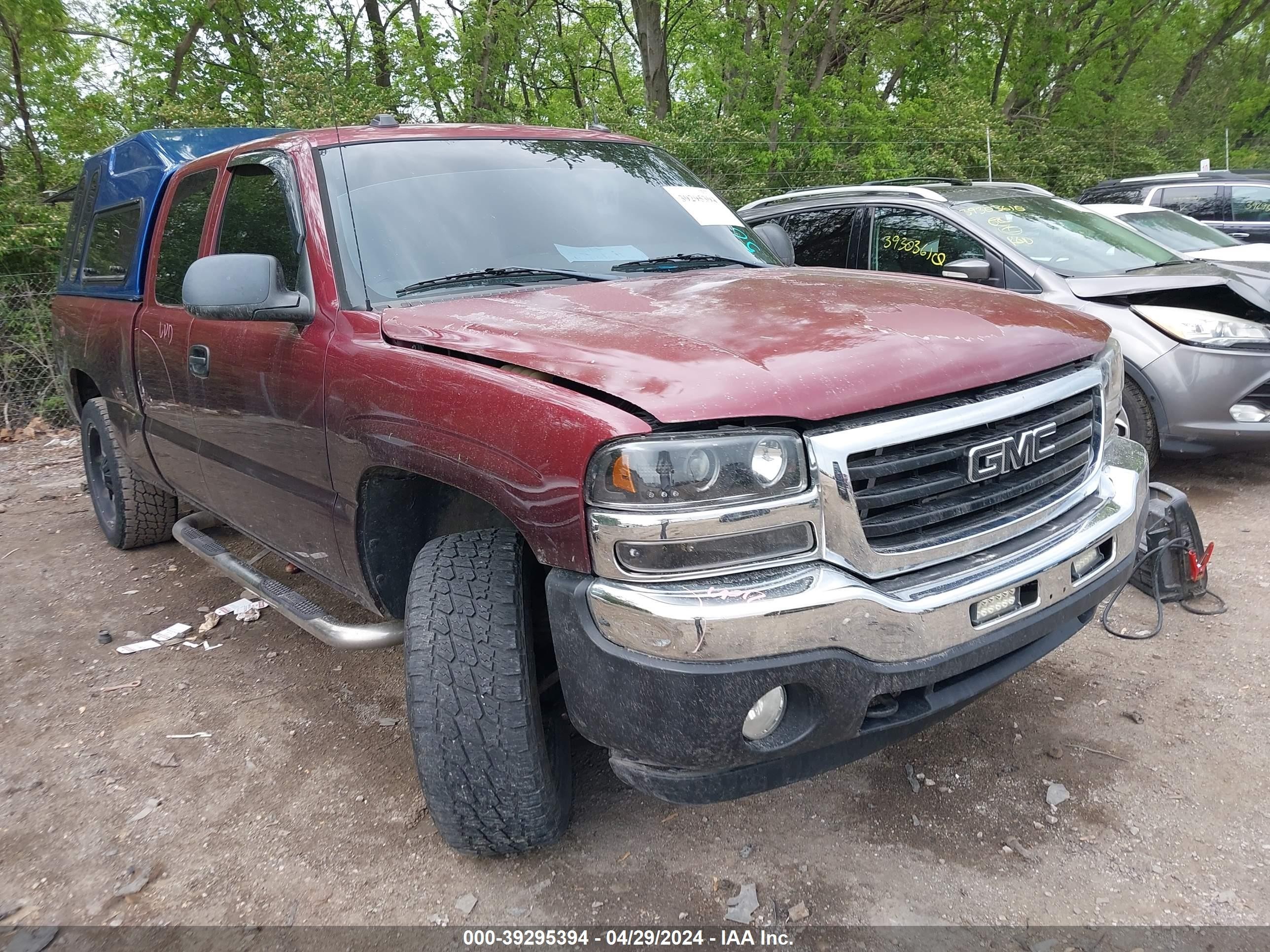 GMC SIERRA 2005 1gtek19bx5e124345