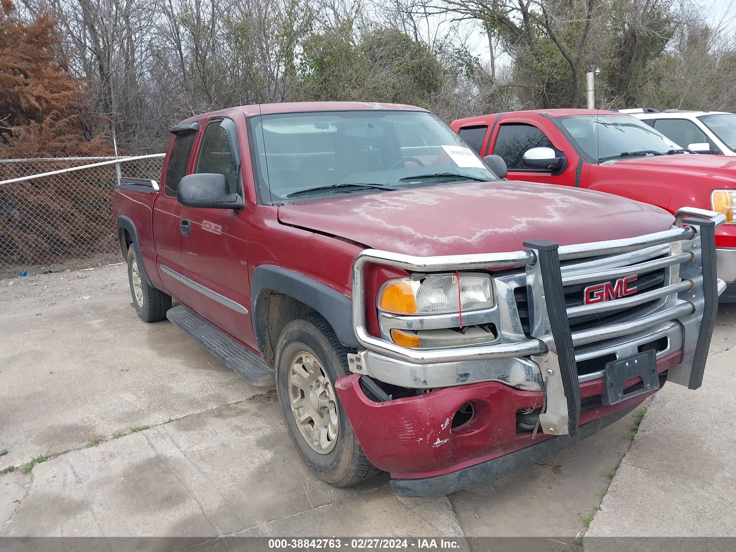 GMC SIERRA 2005 1gtek19bx5e240225