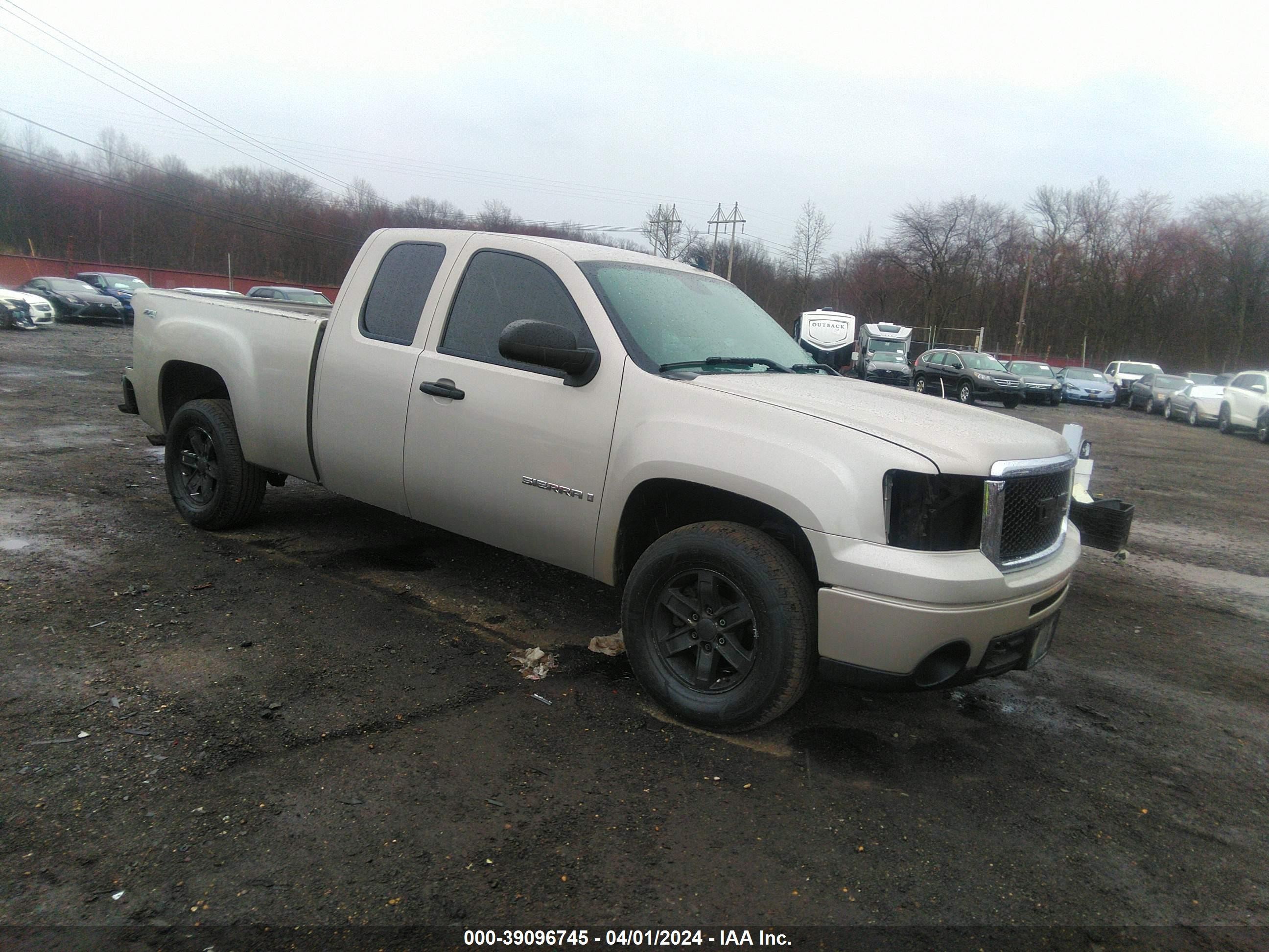 GMC SIERRA 2007 1gtek19c67e526181