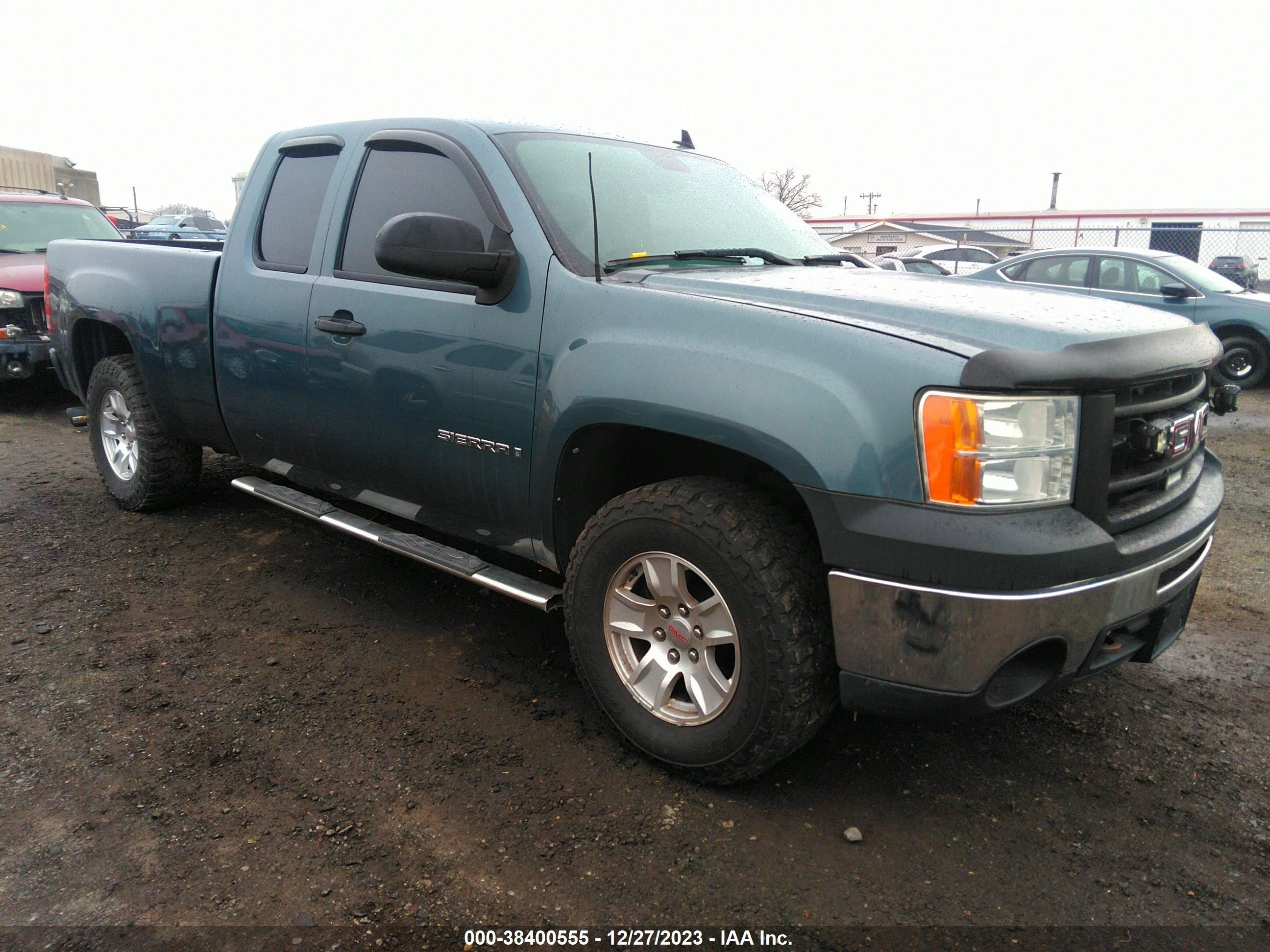 GMC SIERRA 2009 1gtek19c99z270002