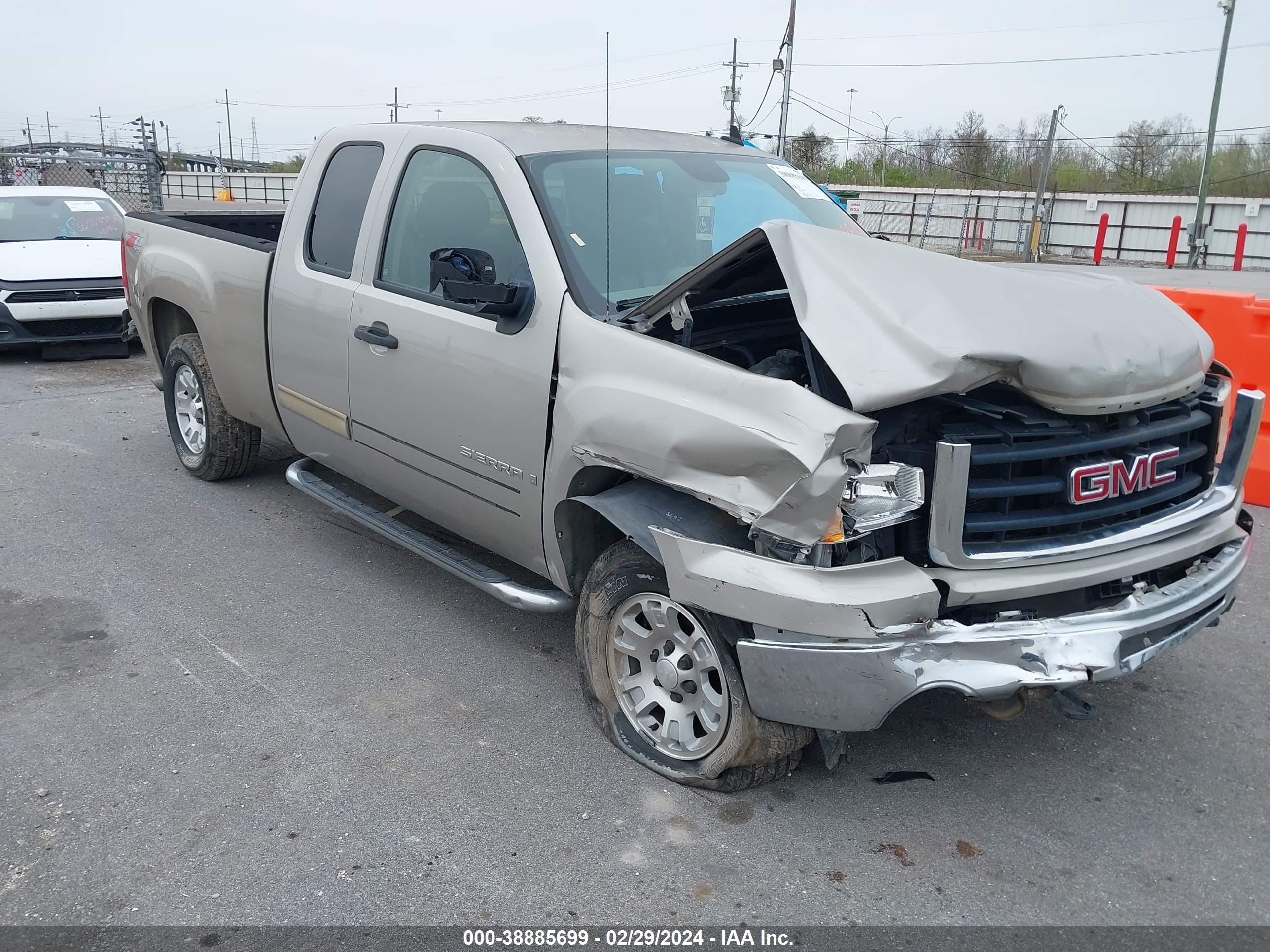 GMC SIERRA 2007 1gtek19j17z507318