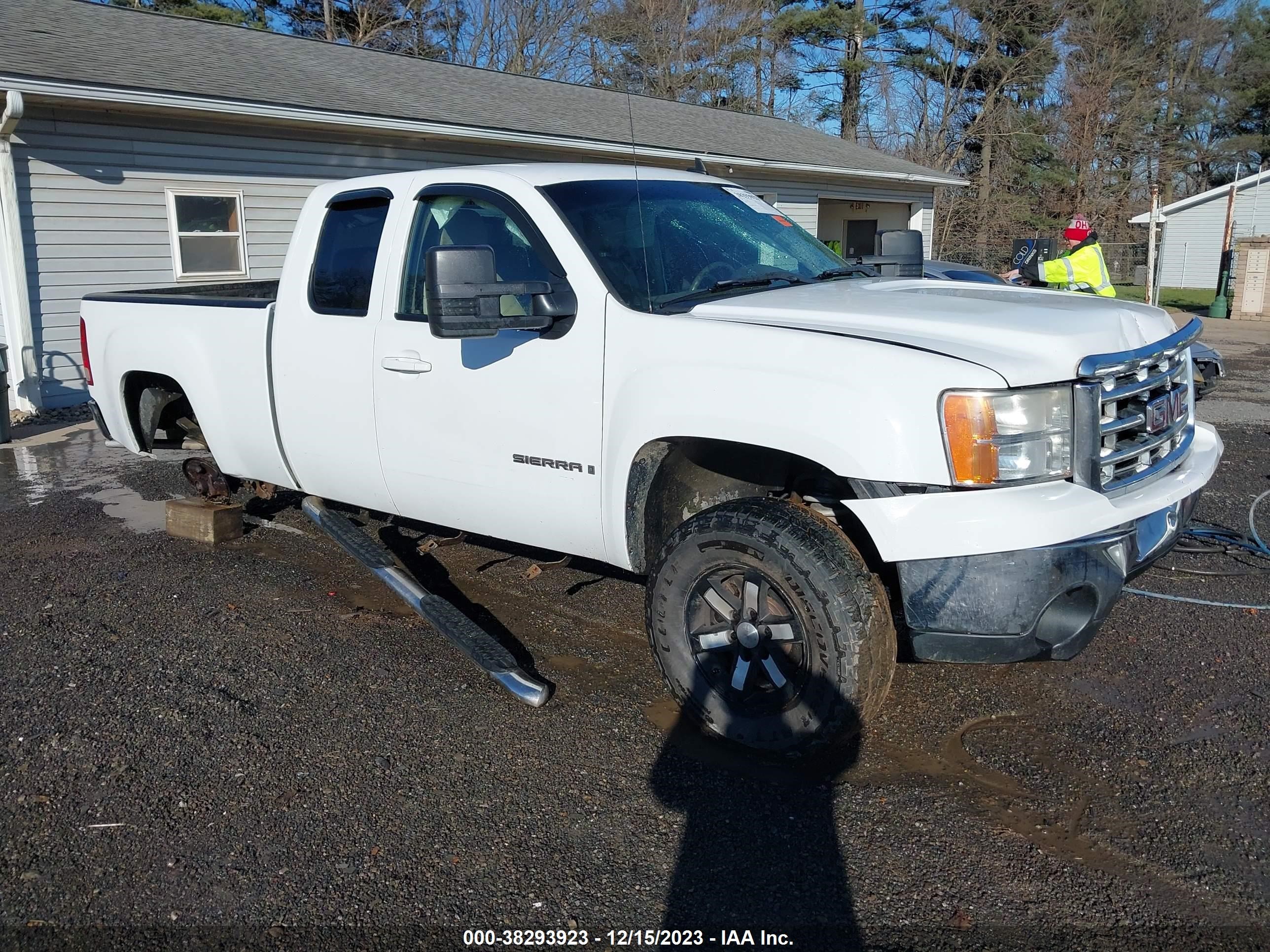 GMC SIERRA 2008 1gtek19j68z251193