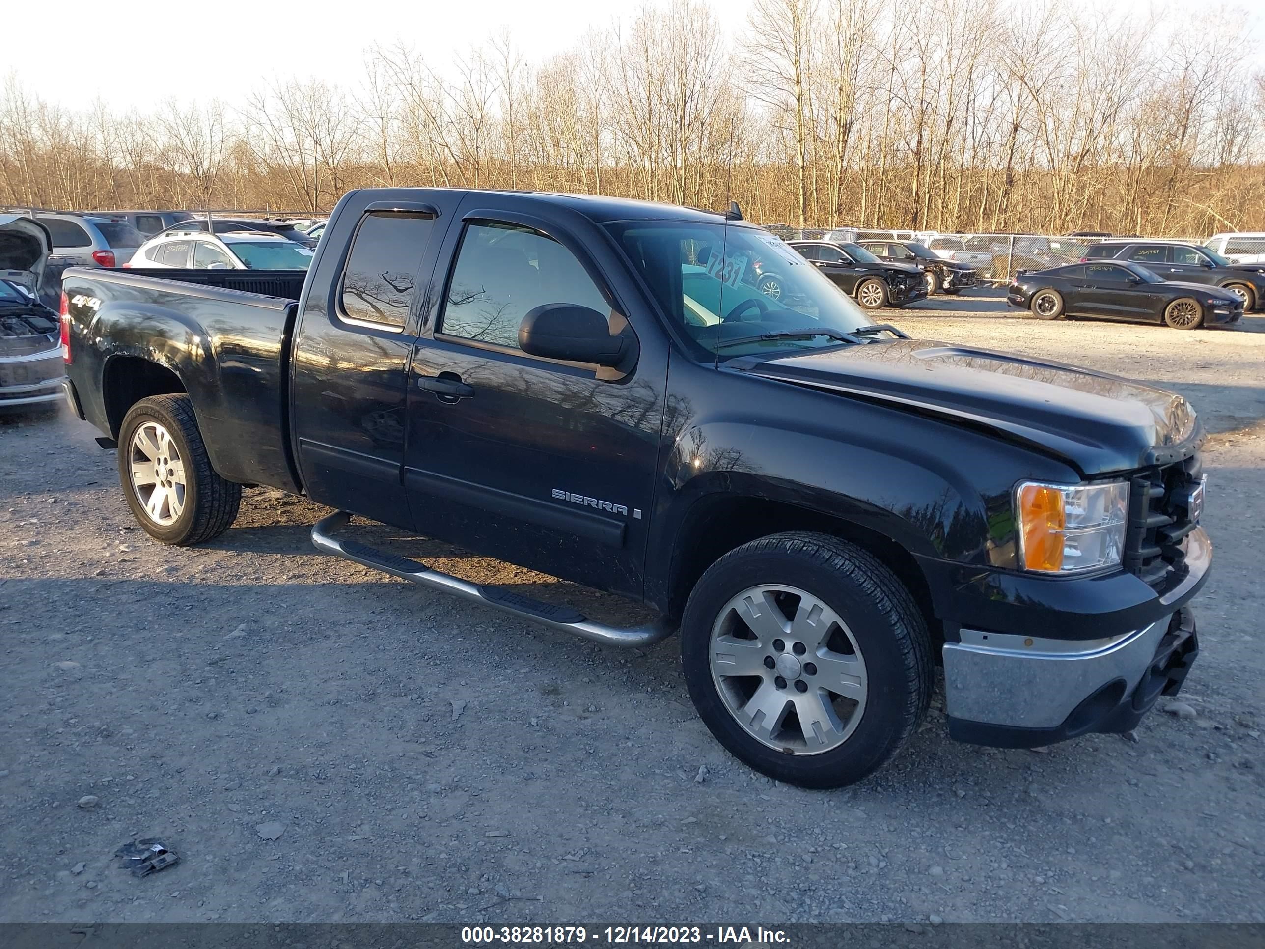 GMC SIERRA 2007 1gtek19j87z580573