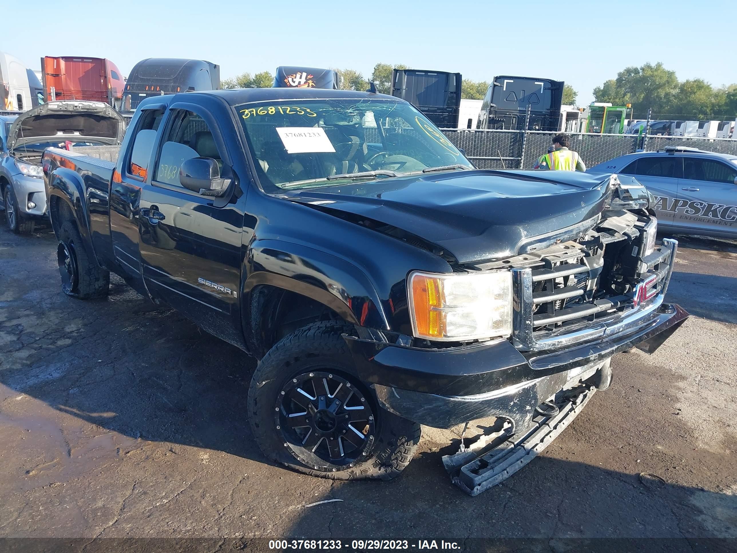 GMC SIERRA 2008 1gtek19j88z313936