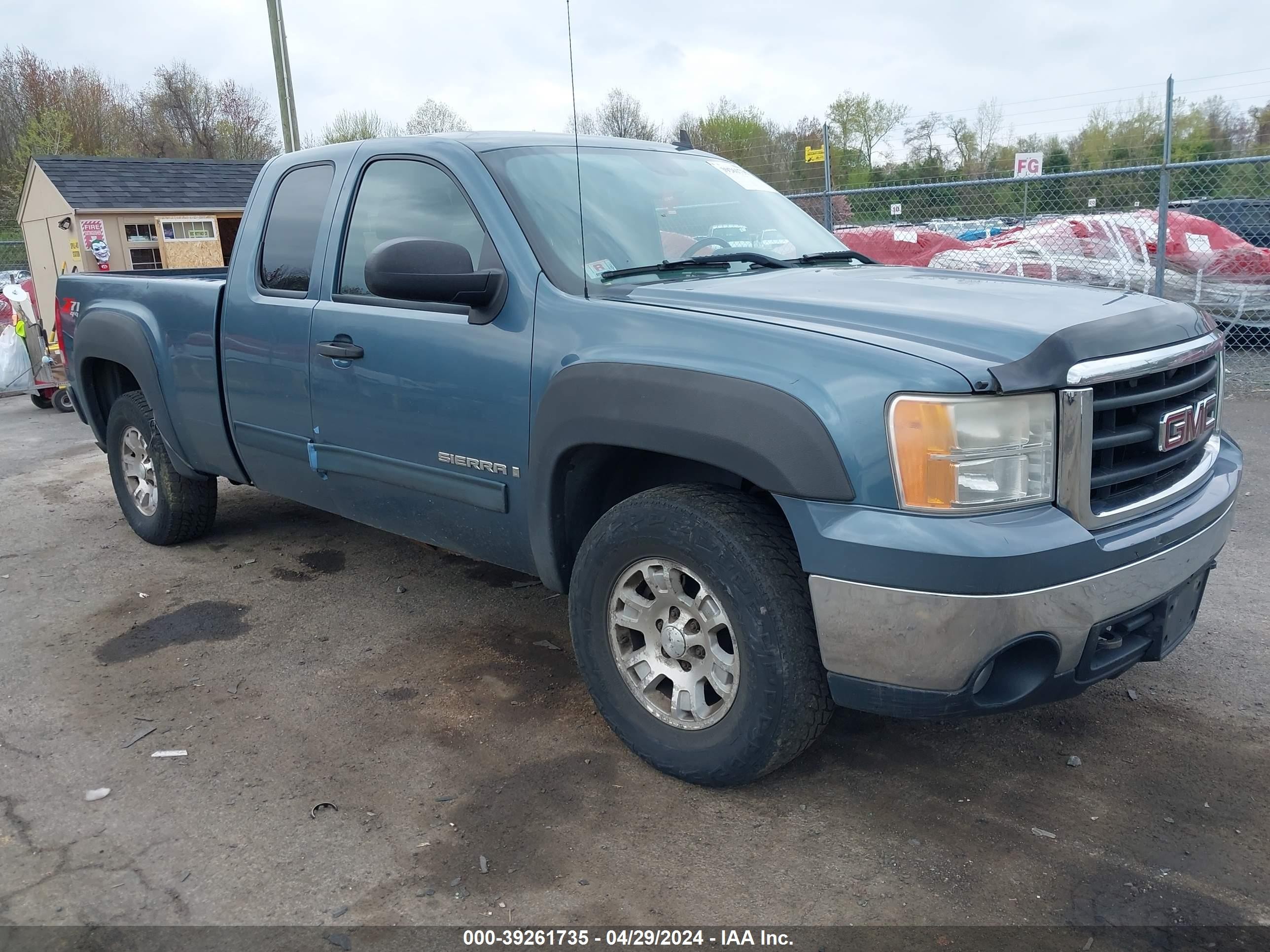 GMC SIERRA 2007 1gtek19j97z503775