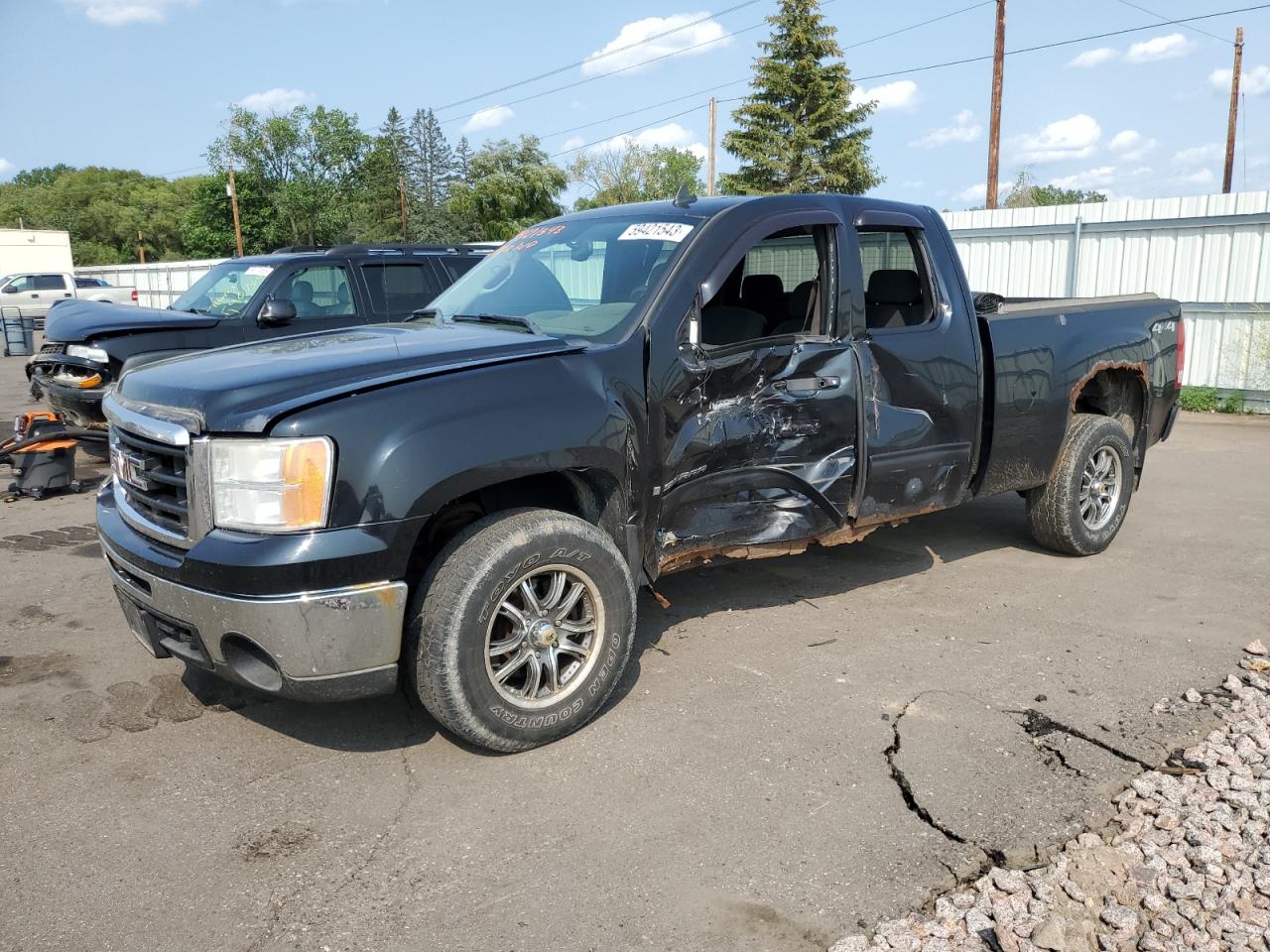 GMC SIERRA 2008 1gtek19jx8z248376