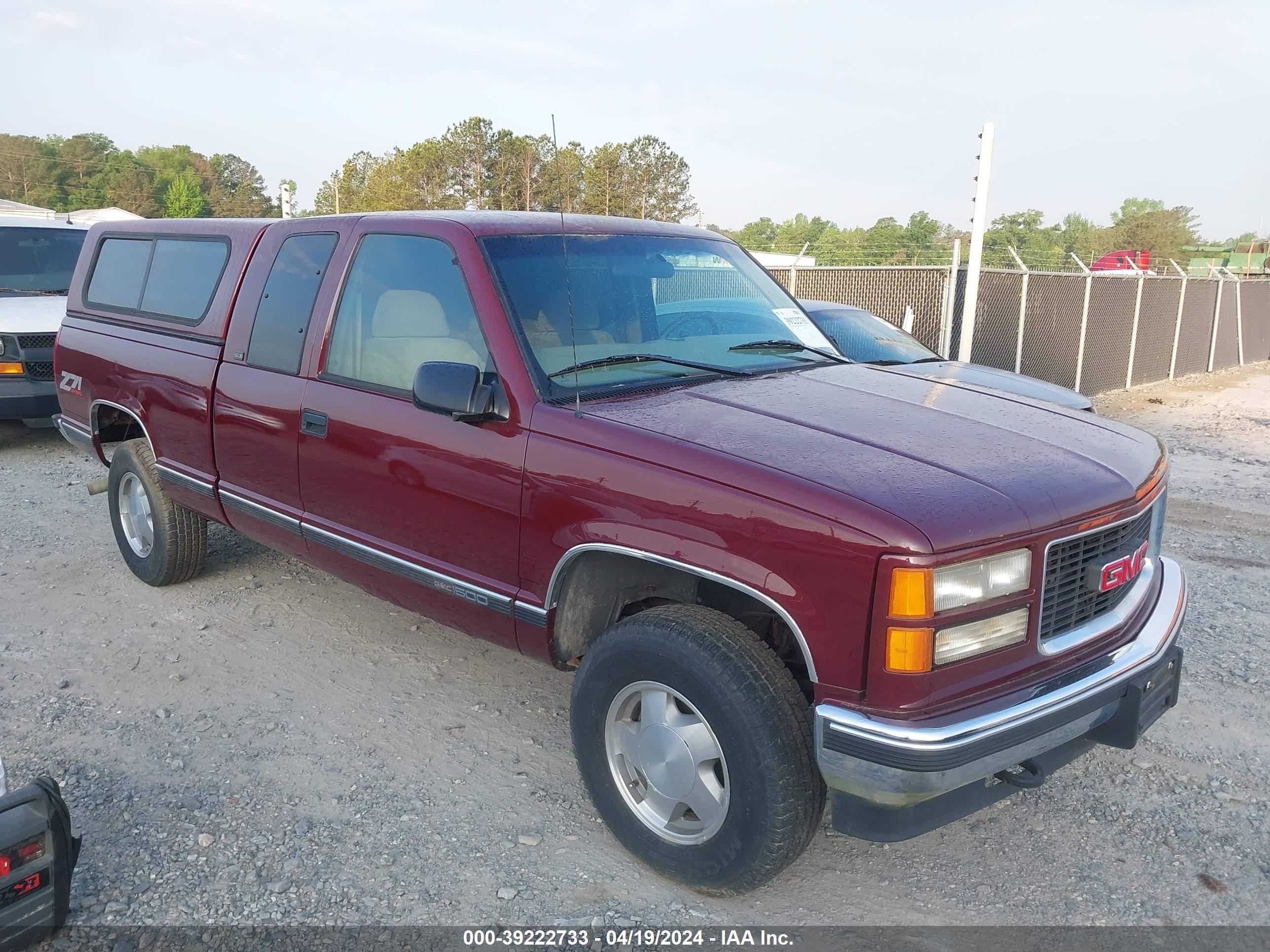 GMC SIERRA 1997 1gtek19r0ve511726