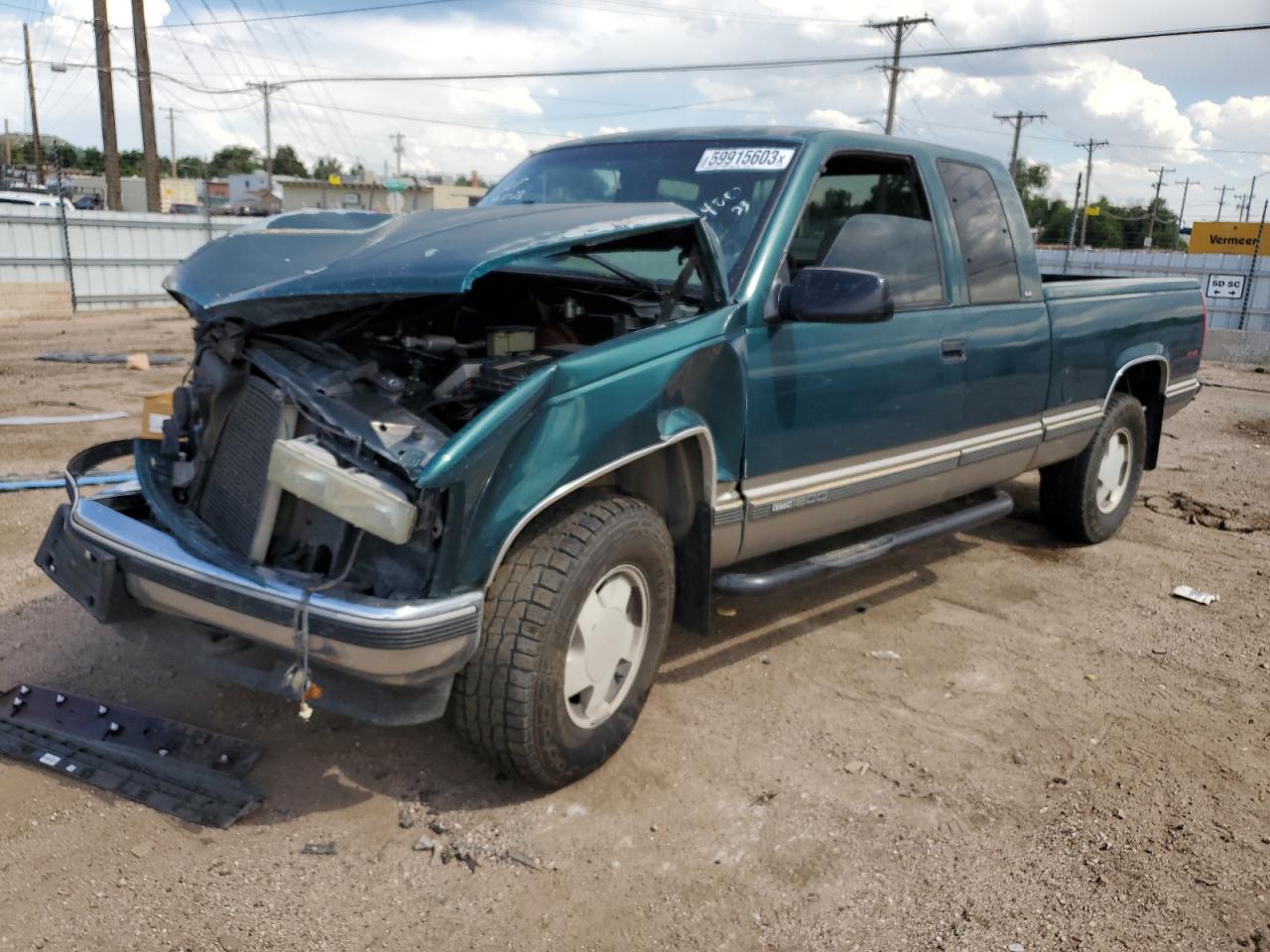 GMC SIERRA 1998 1gtek19r6wr515841