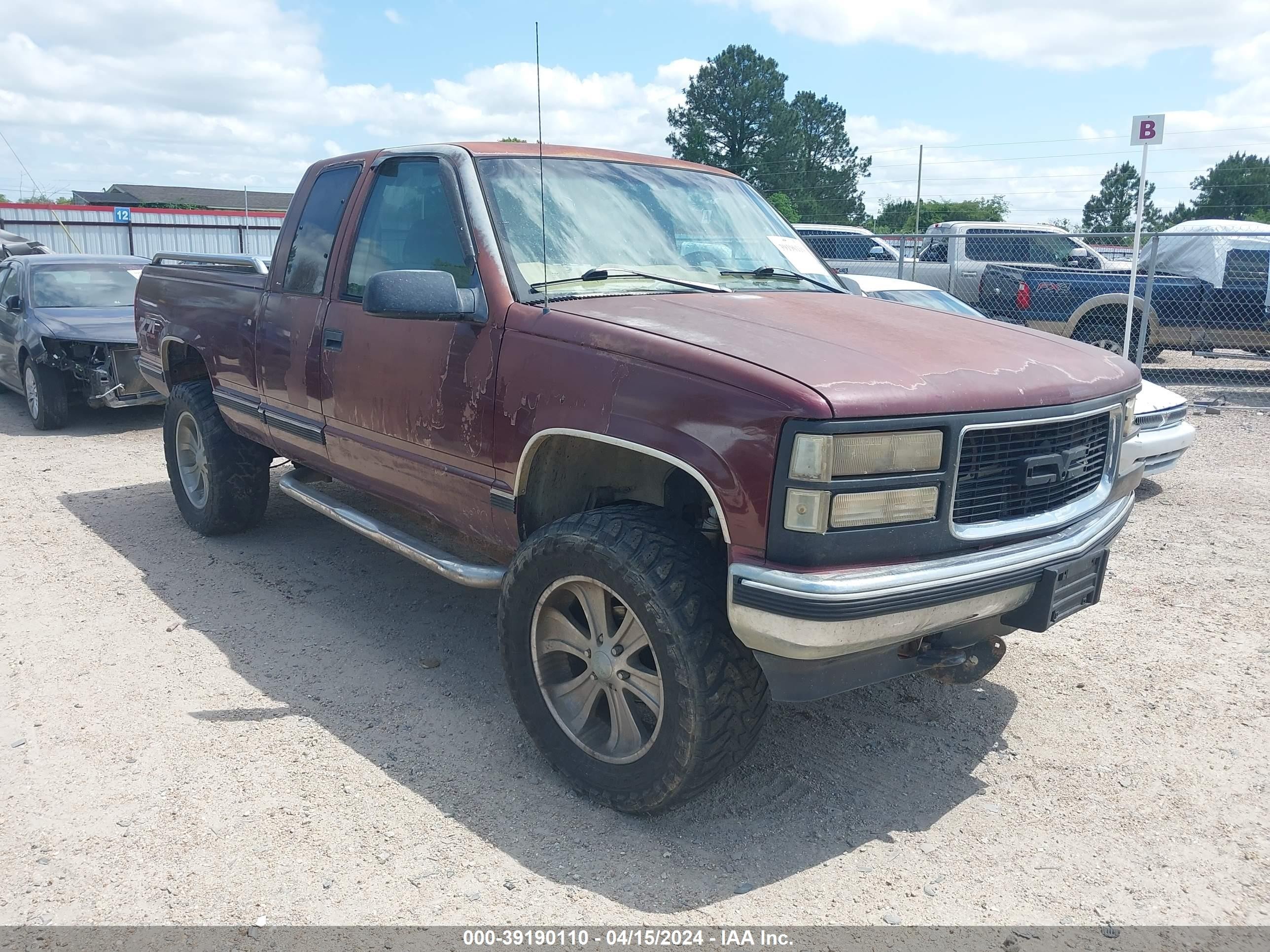 GMC SIERRA 1998 1gtek19r7wr510177