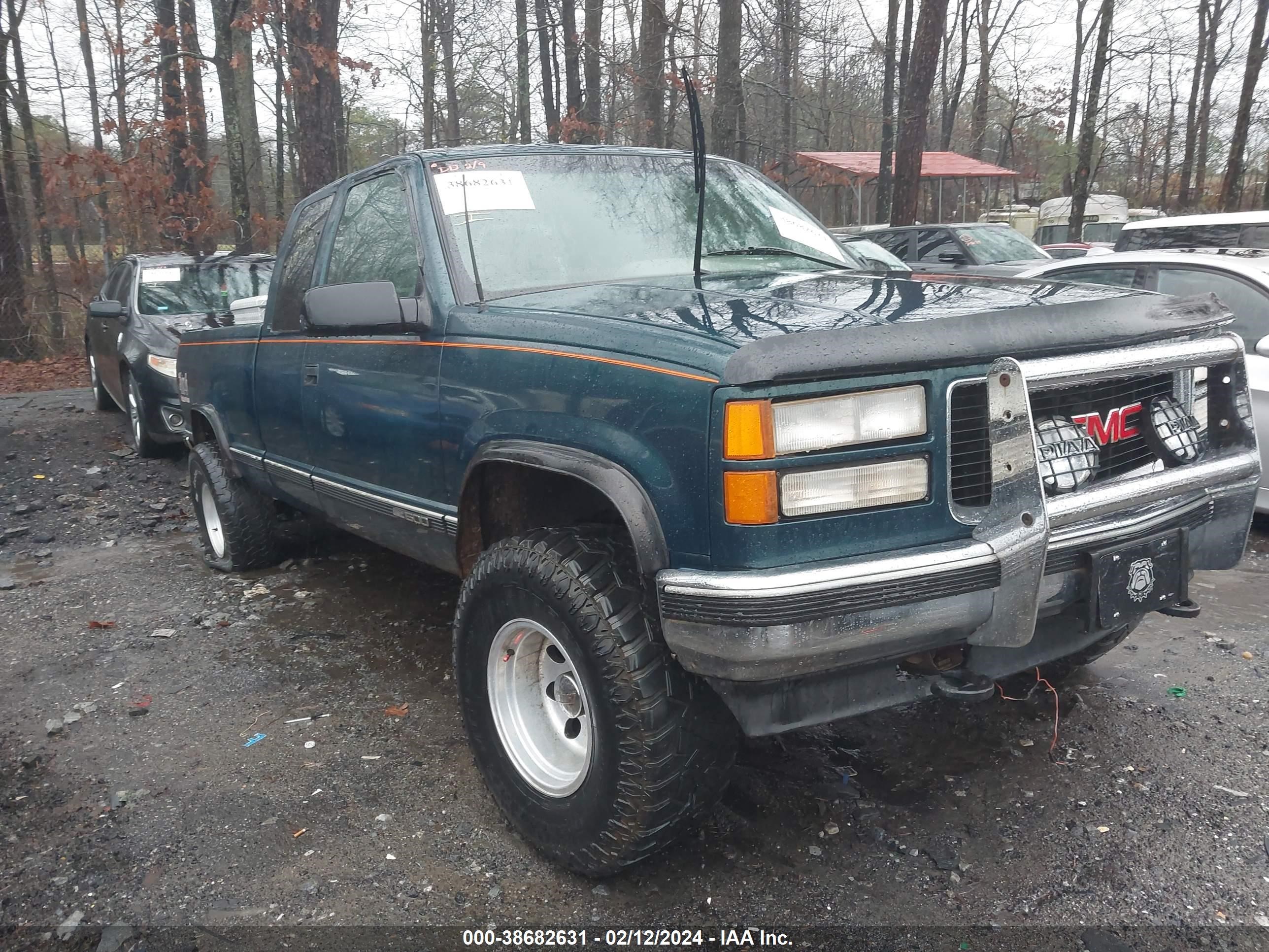 GMC SIERRA 1996 1gtek19r9te542082