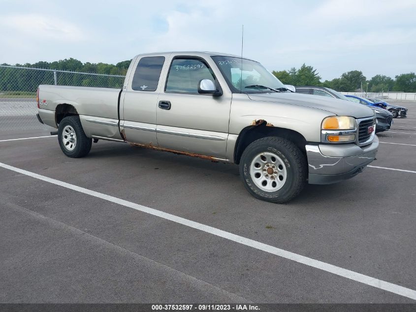 GMC SIERRA 2000 1gtek19t0ye157500