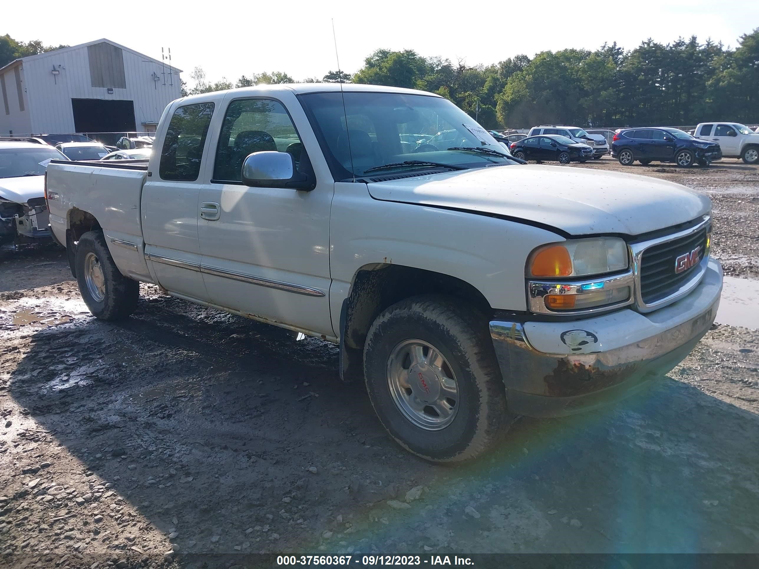 GMC SIERRA 2000 1gtek19t0yz289164