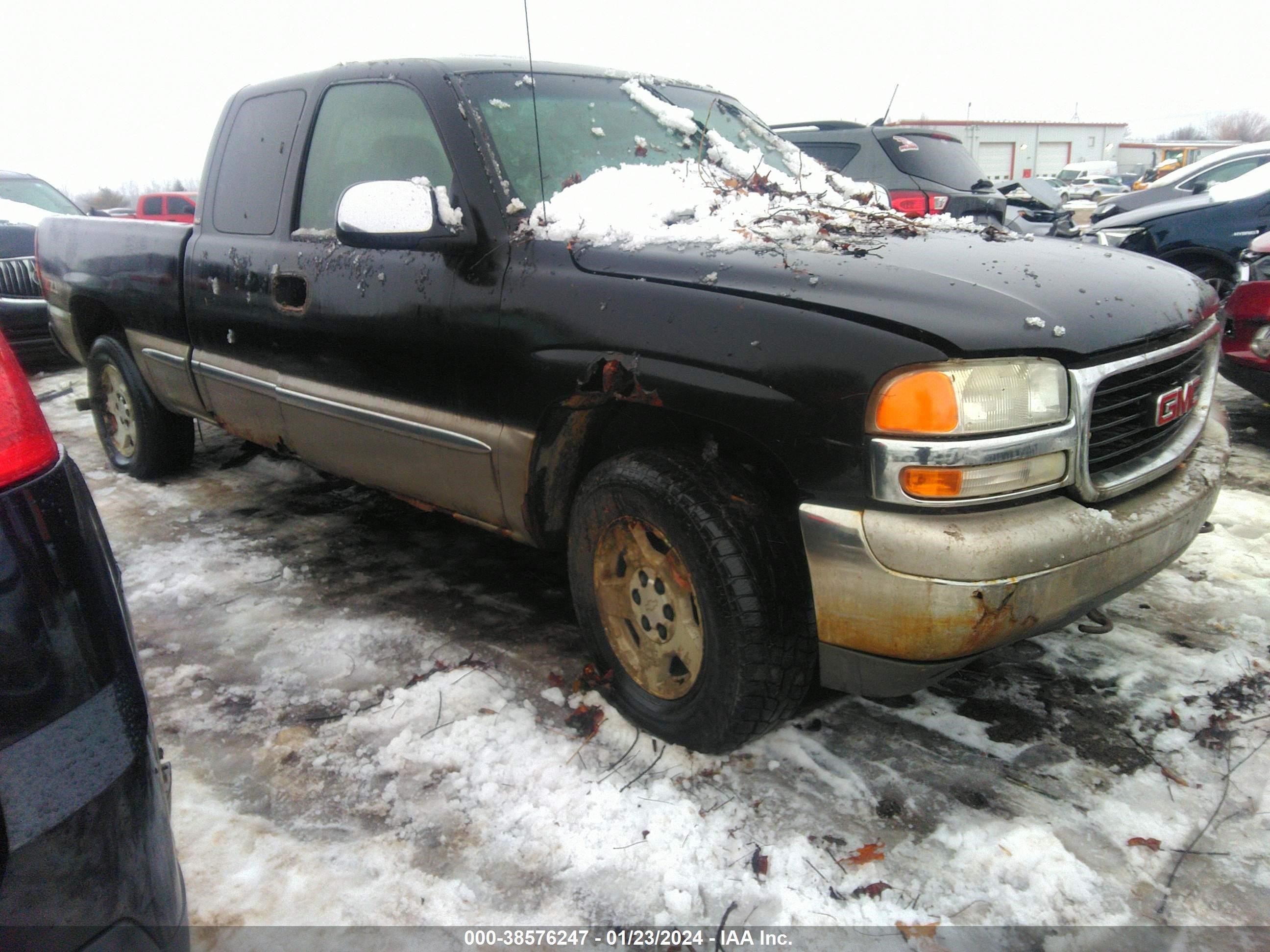 GMC SIERRA 2001 1gtek19t11z113035