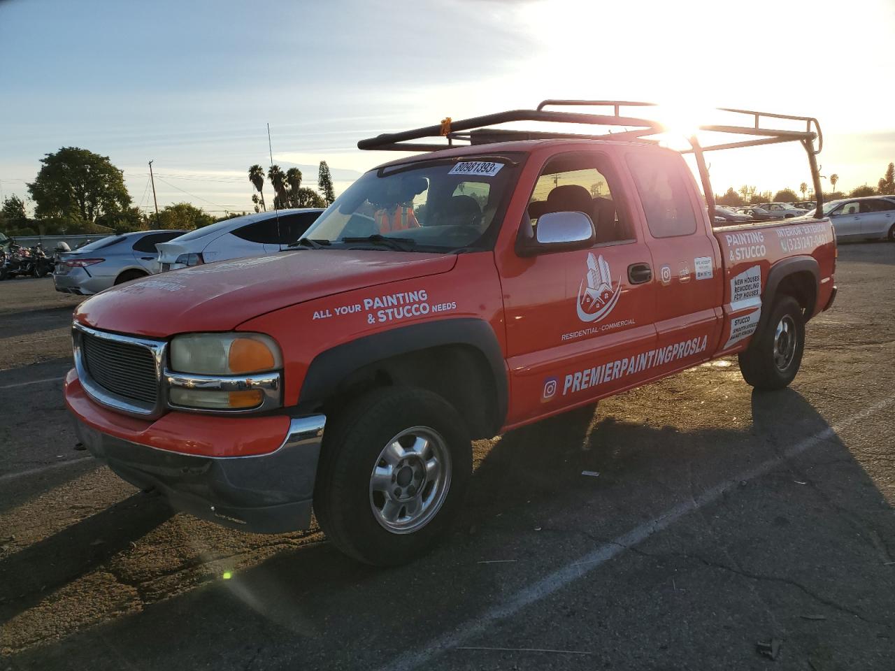 GMC SIERRA 2002 1gtek19t12e215265