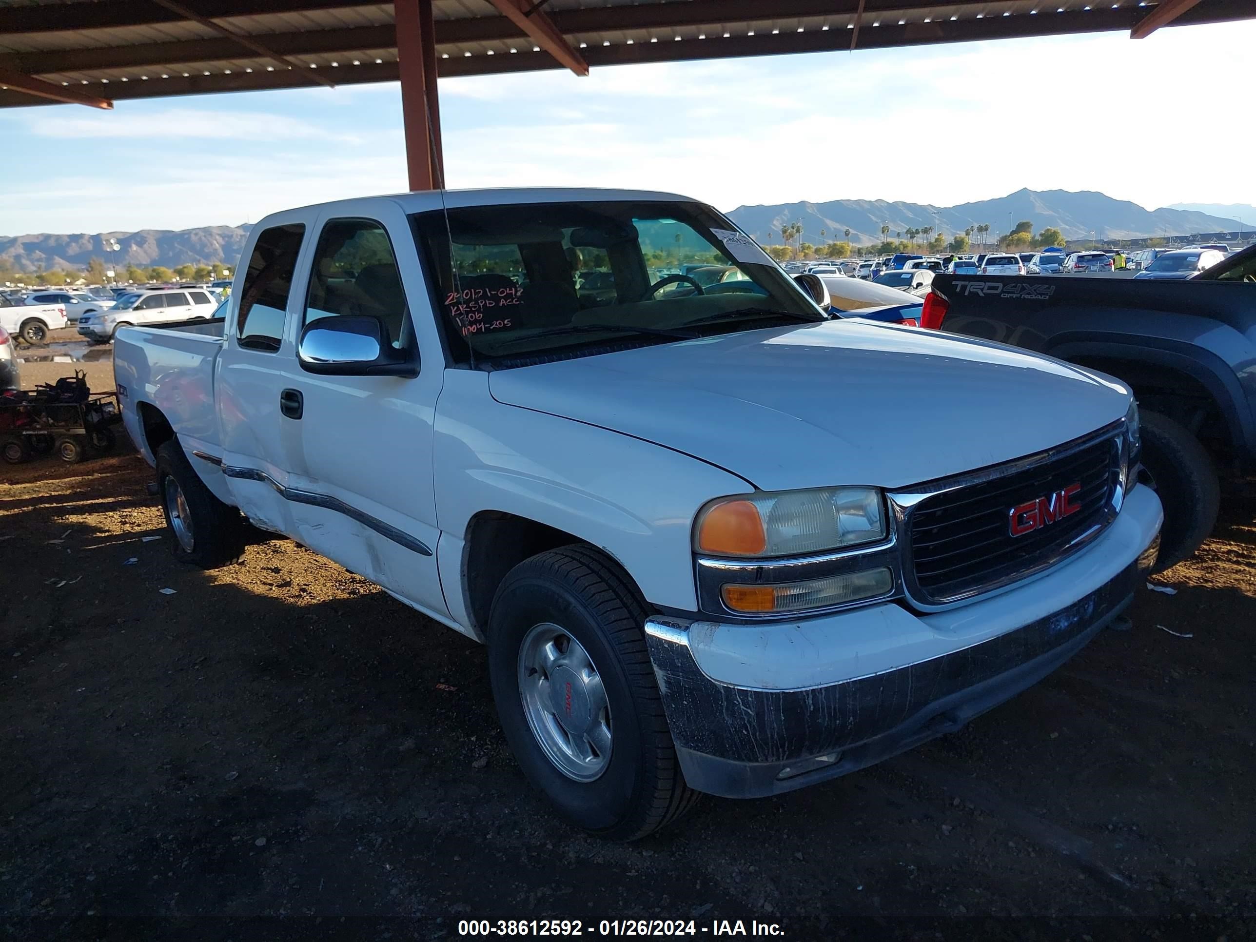 GMC SIERRA 2000 1gtek19t1ye391306