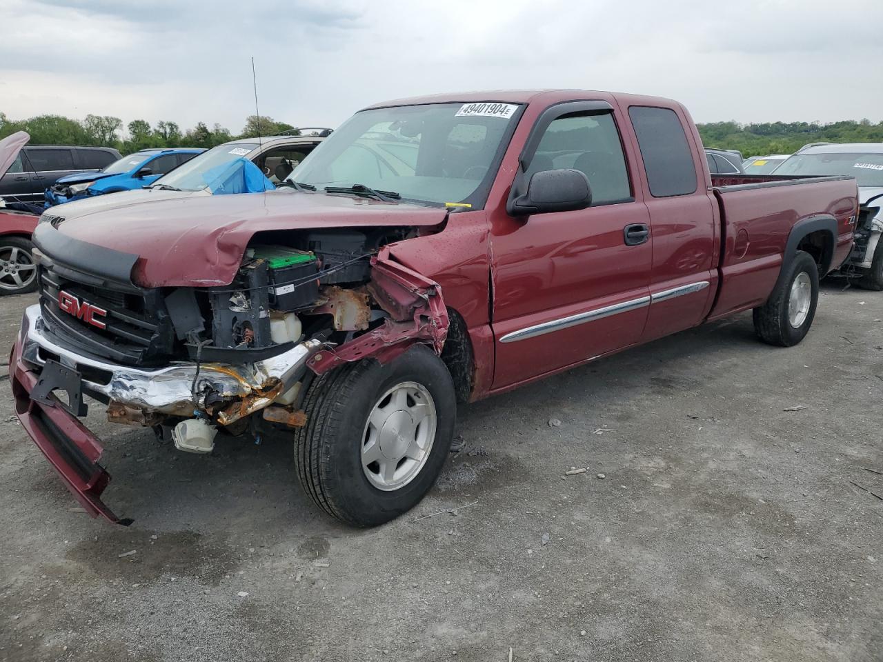 GMC SIERRA 2004 1gtek19t24e140496