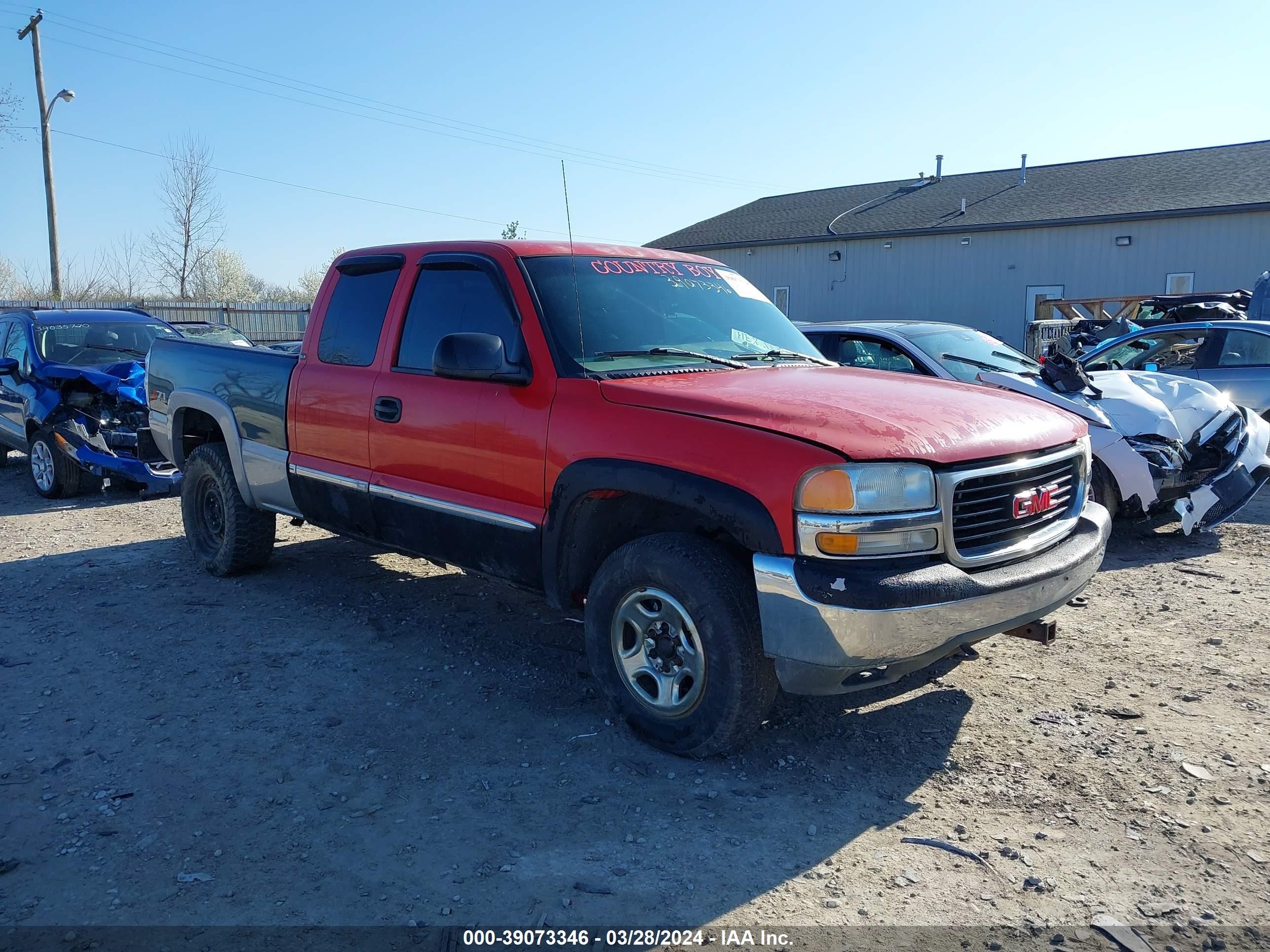 GMC SIERRA 1999 1gtek19t2xe502010