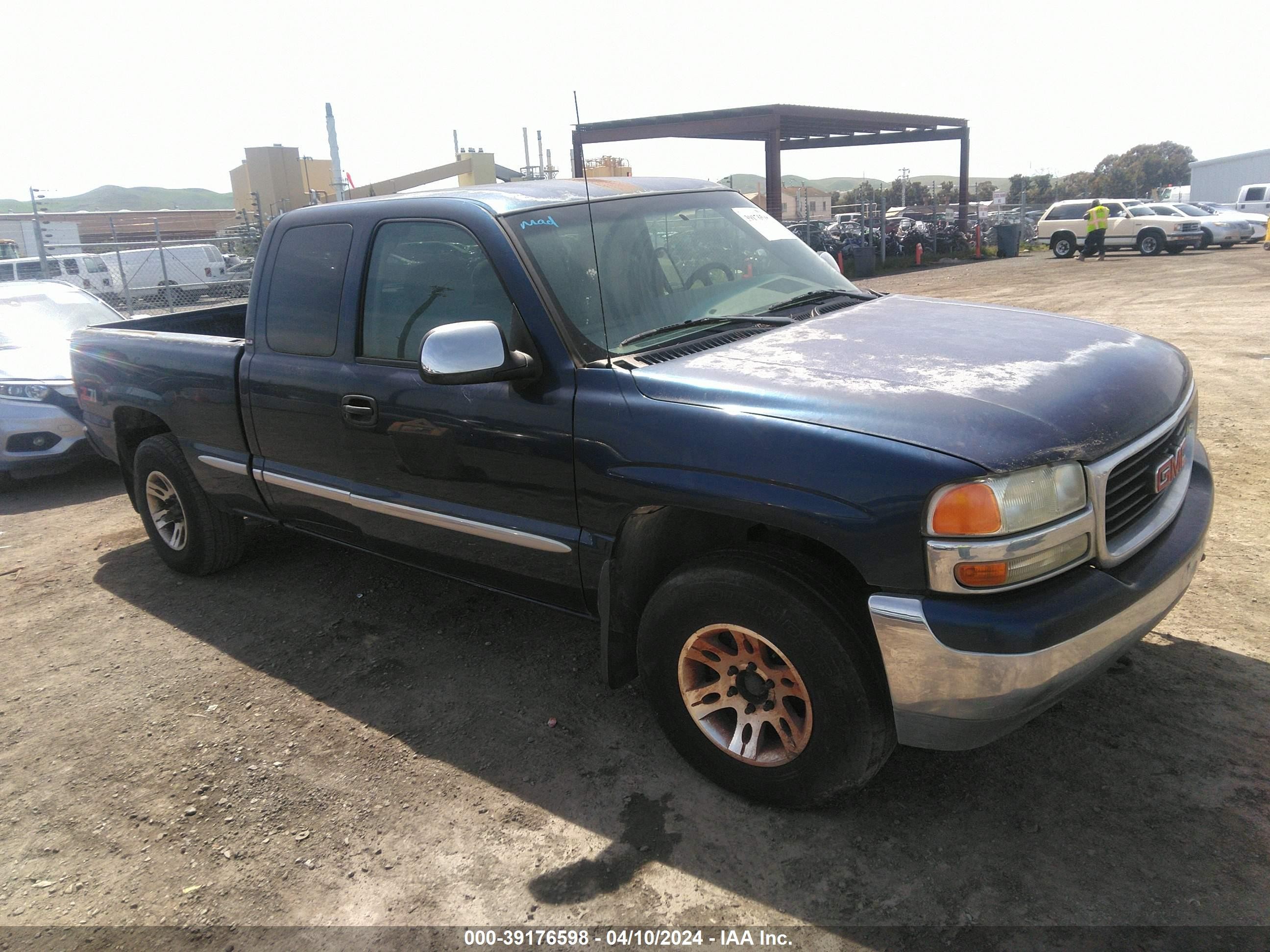 GMC SIERRA 2000 1gtek19t2ye204316