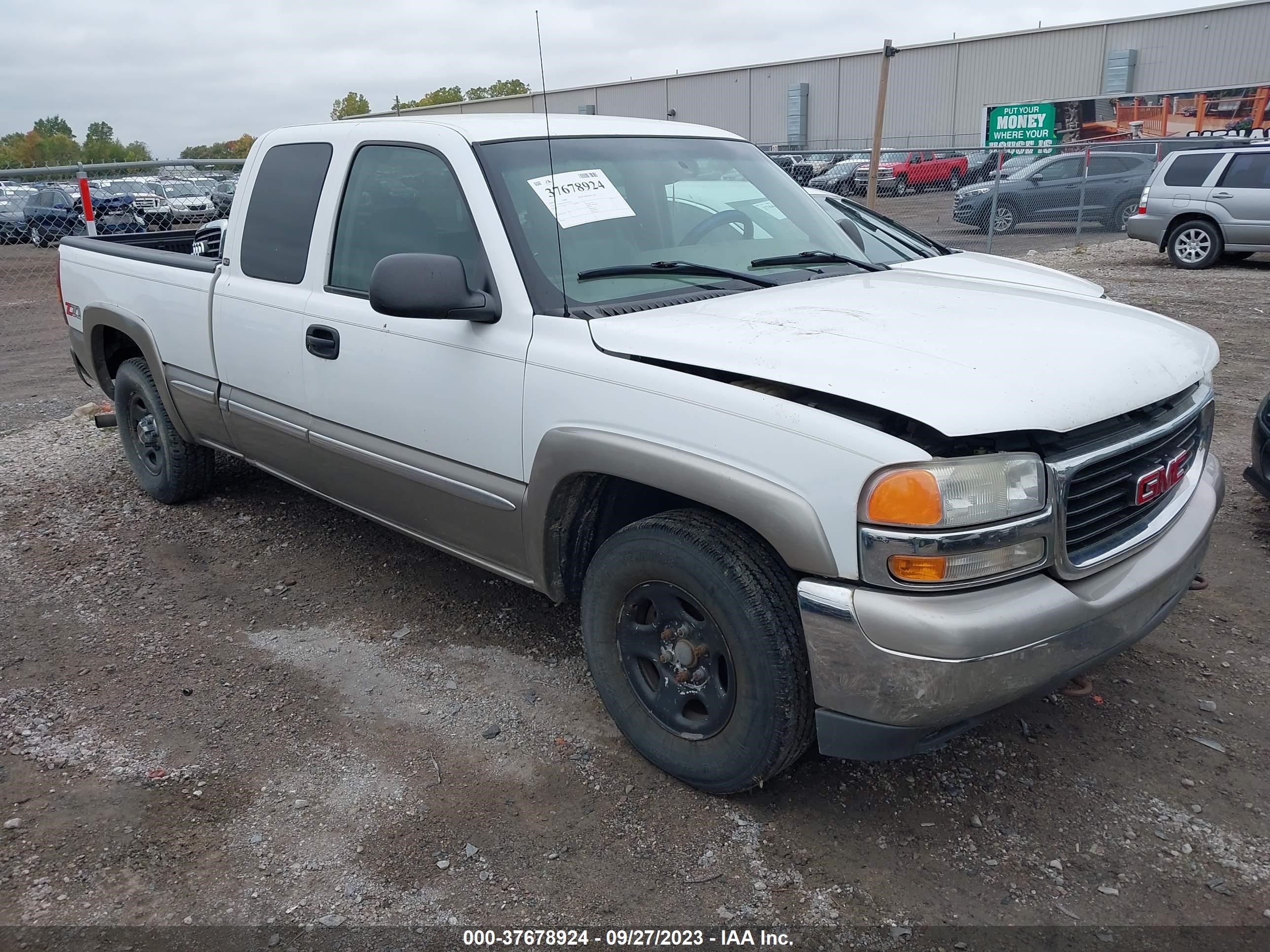 GMC SIERRA 2000 1gtek19t2ye414561