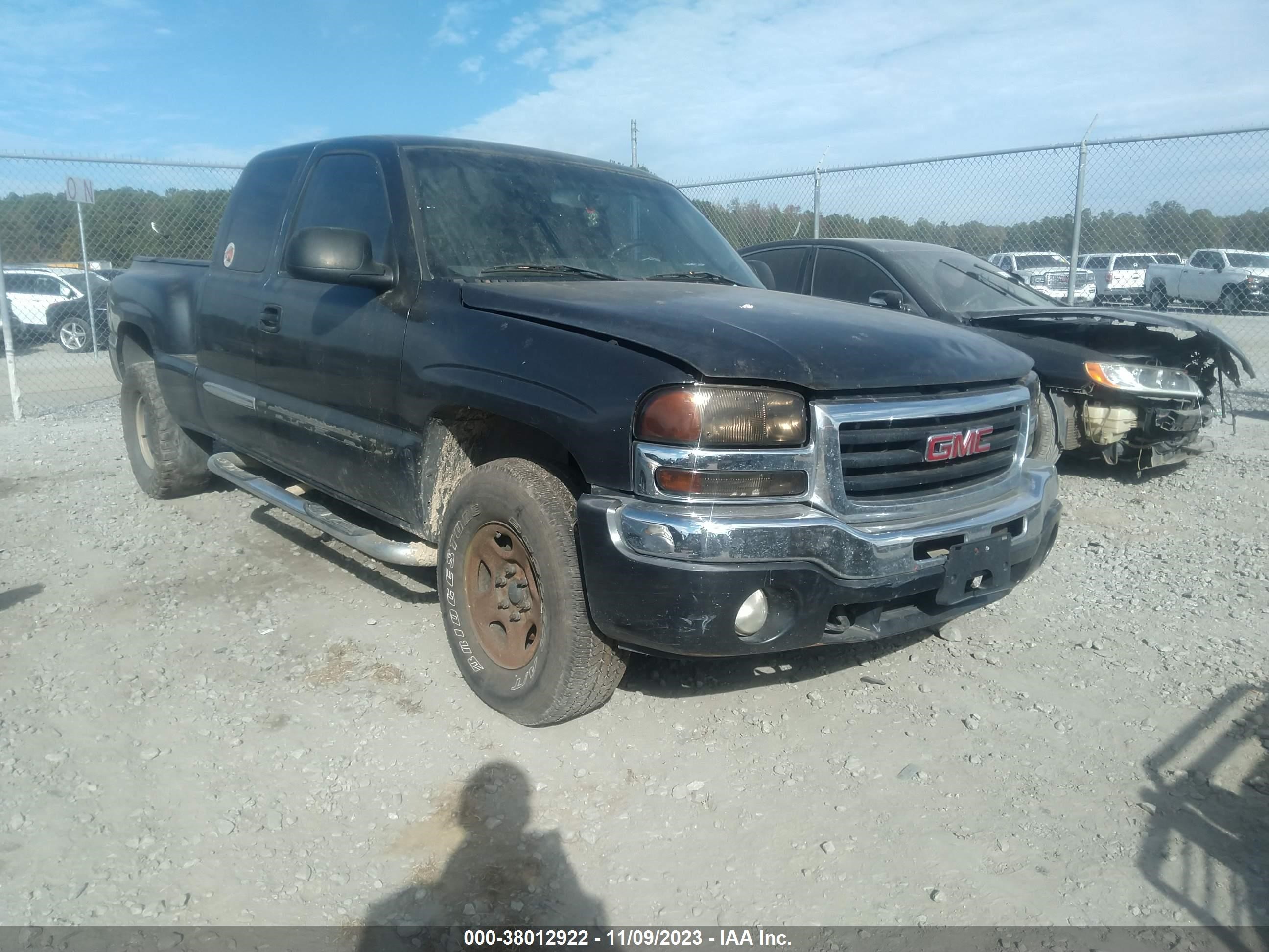 GMC SIERRA 2003 1gtek19t33z216086