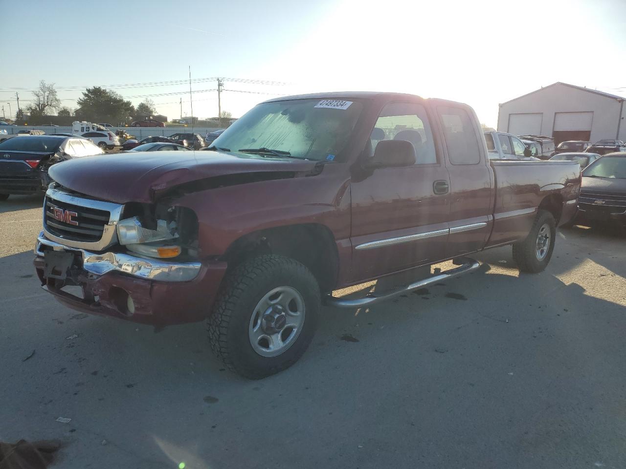 GMC SIERRA 2004 1gtek19t34e251980