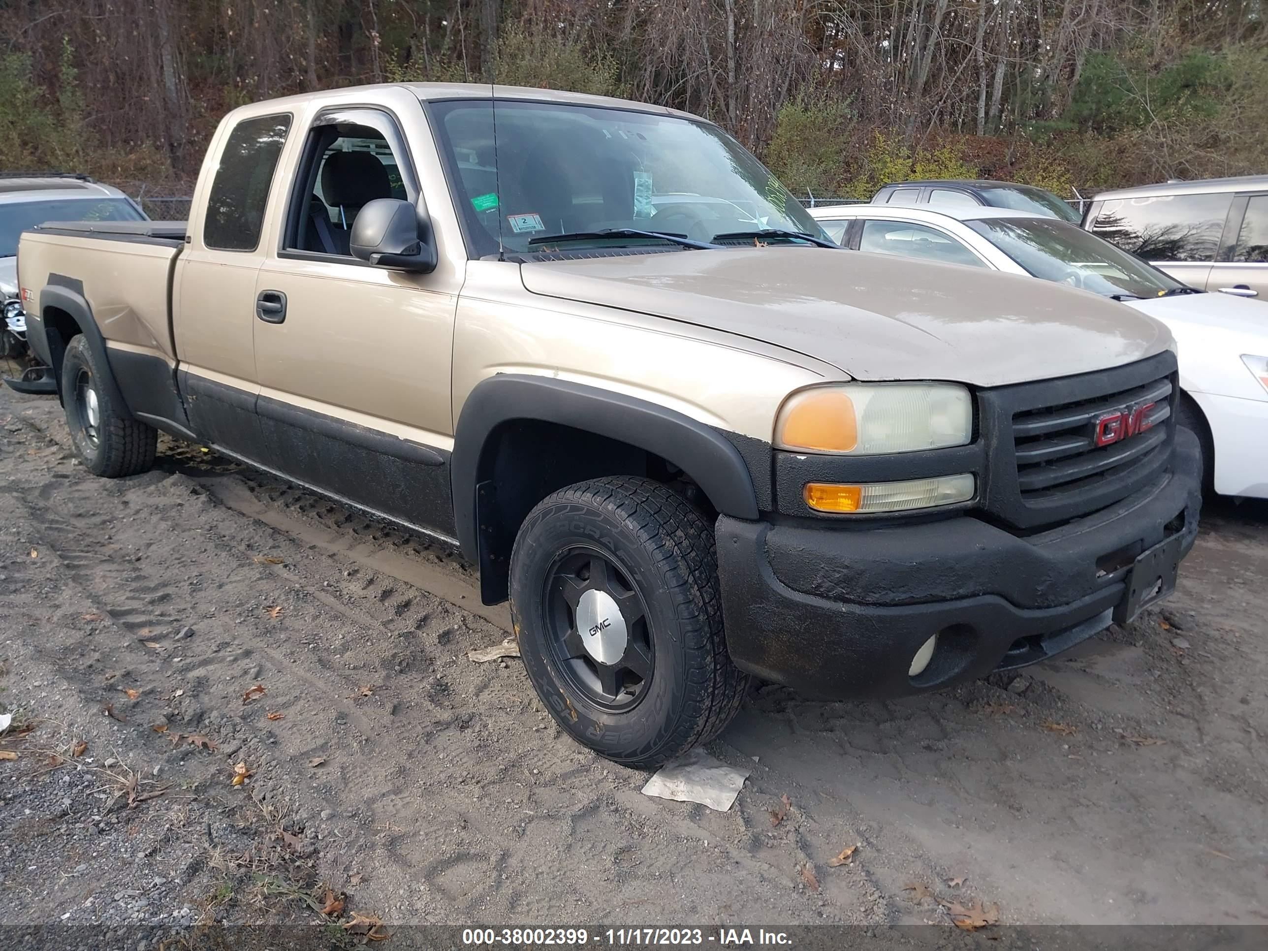 GMC SIERRA 2004 1gtek19t34e299284