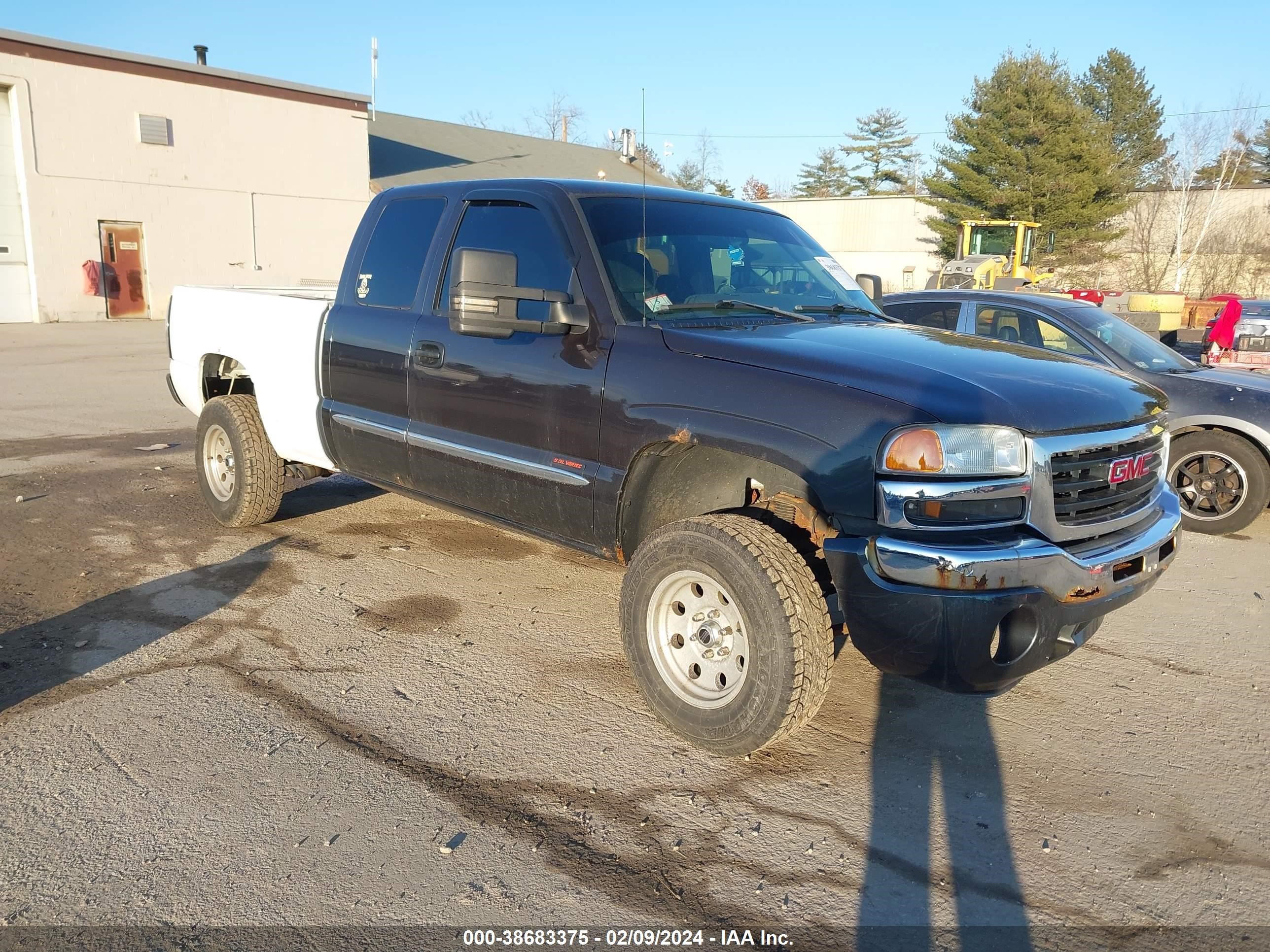 GMC SIERRA 2004 1gtek19t34e382763