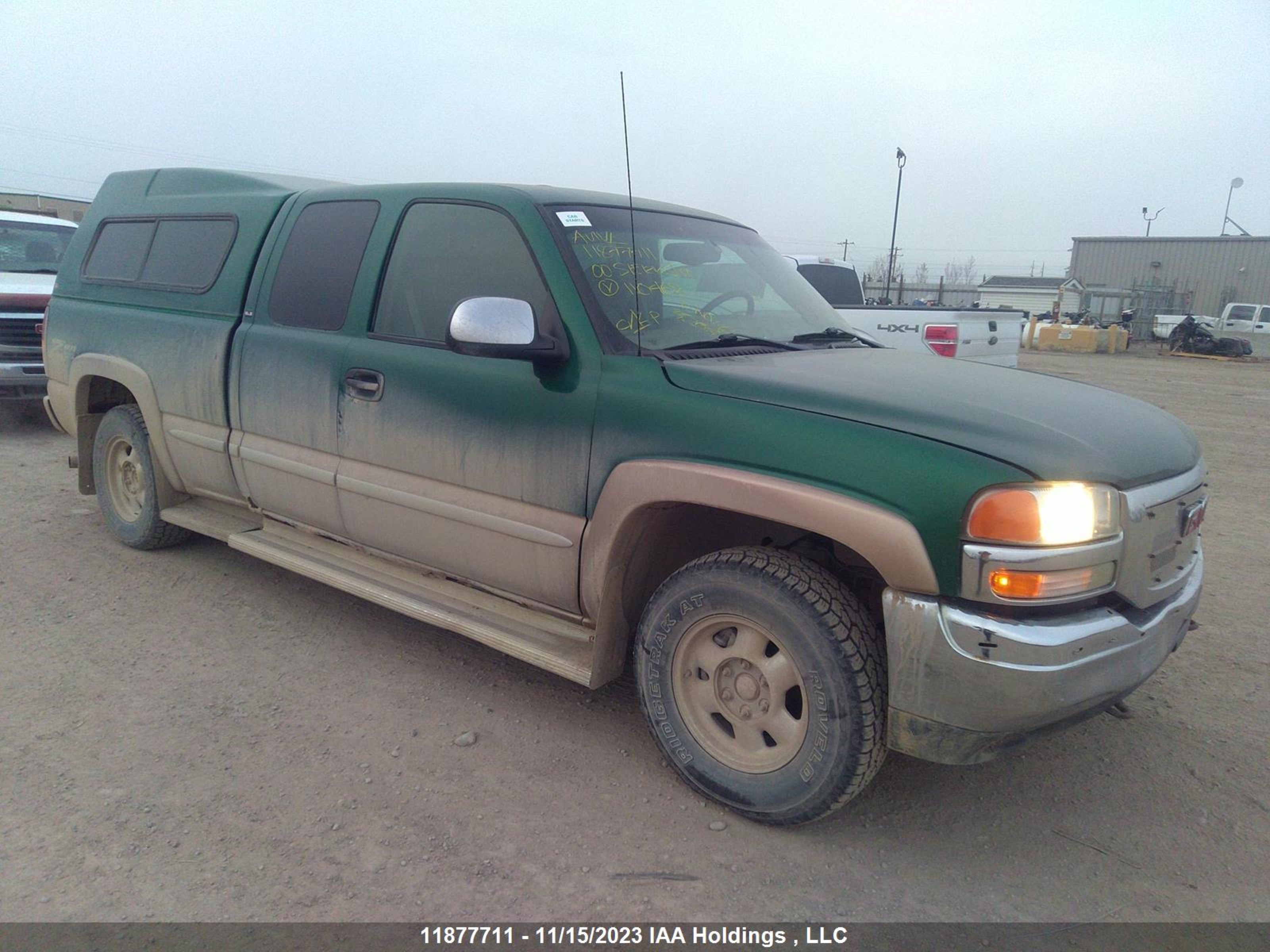 GMC SIERRA 2000 1gtek19t3yz110468