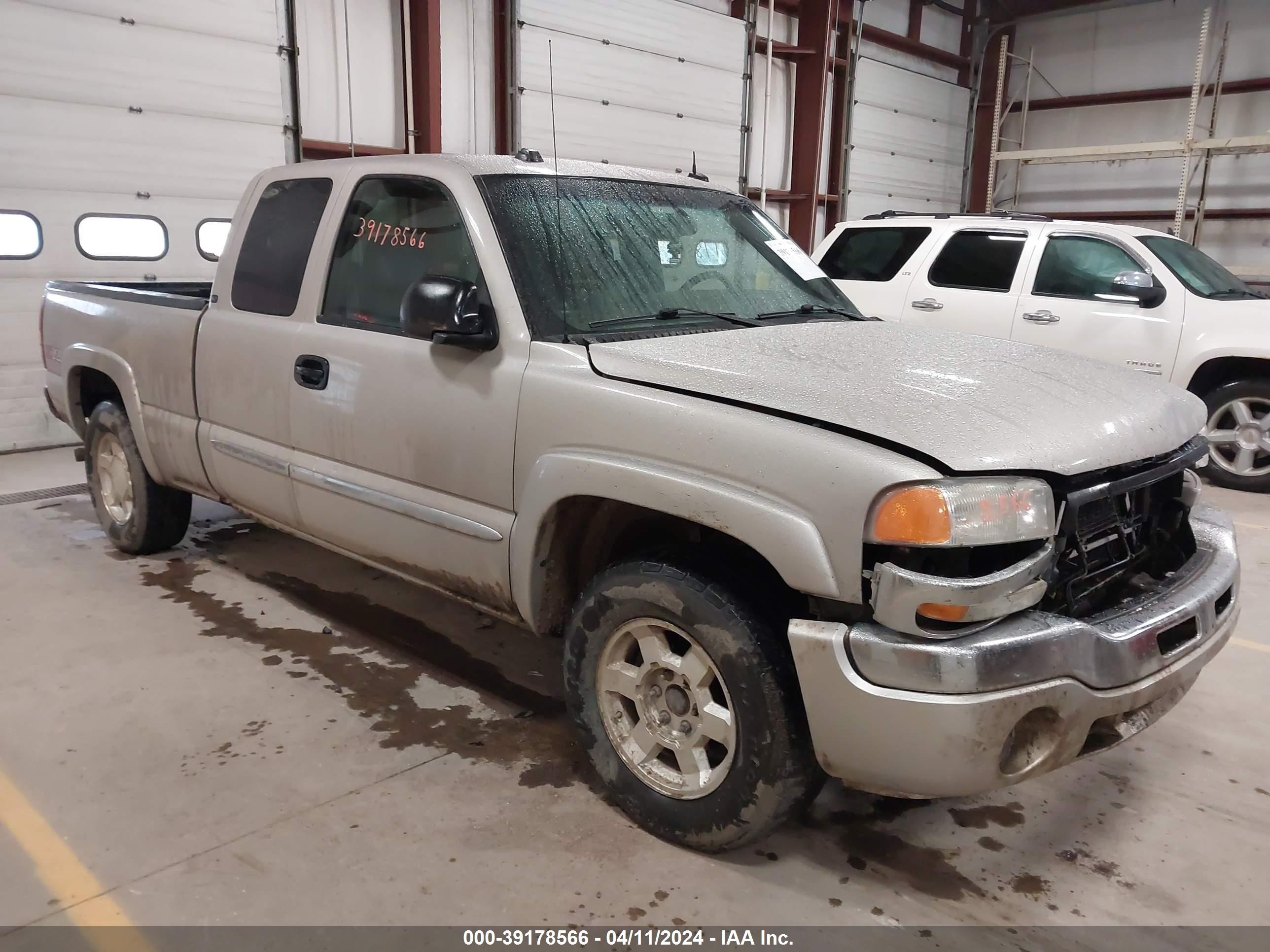 GMC SIERRA 2004 1gtek19t44e119536