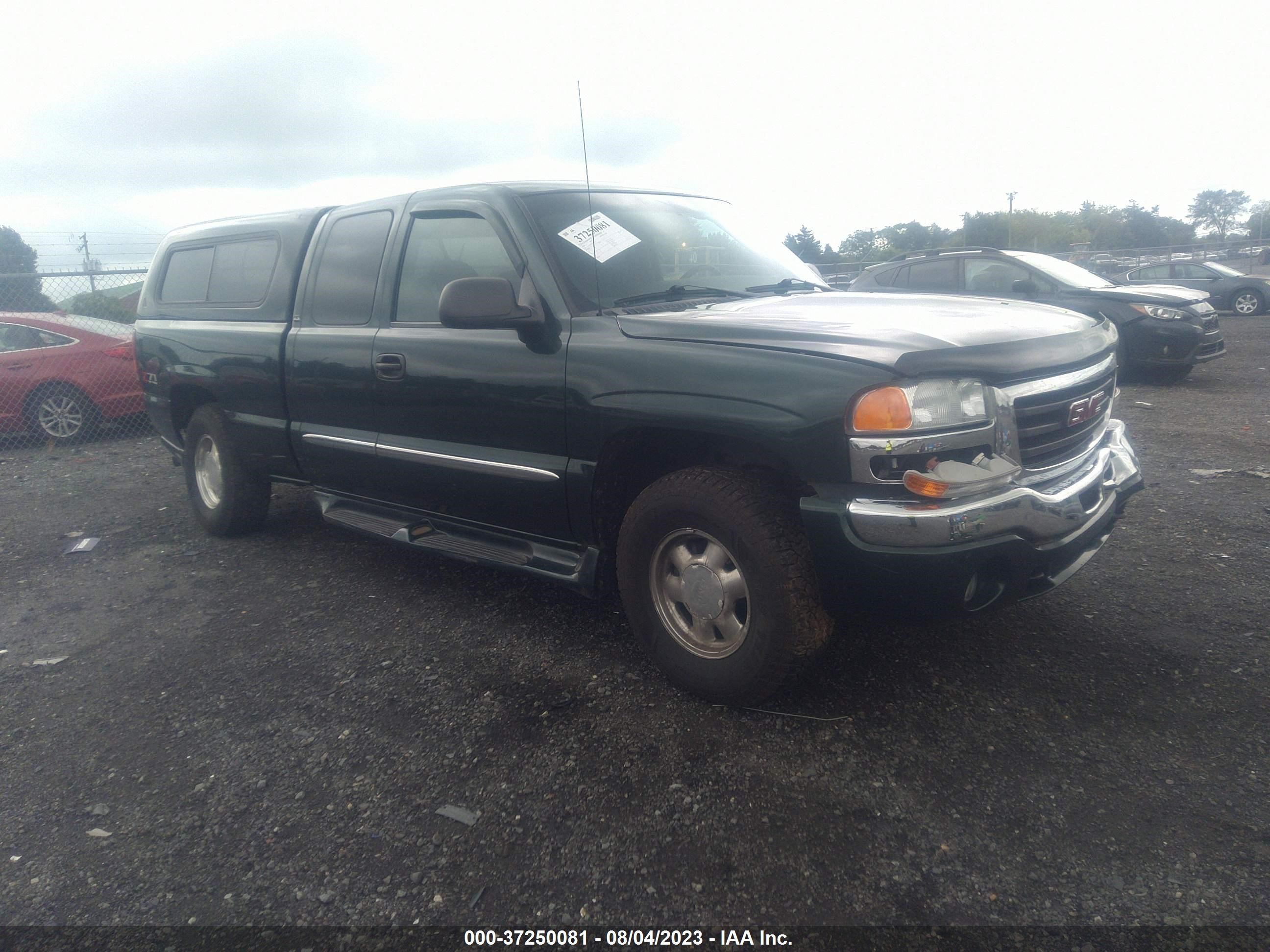 GMC SIERRA 2003 1gtek19t63e205753