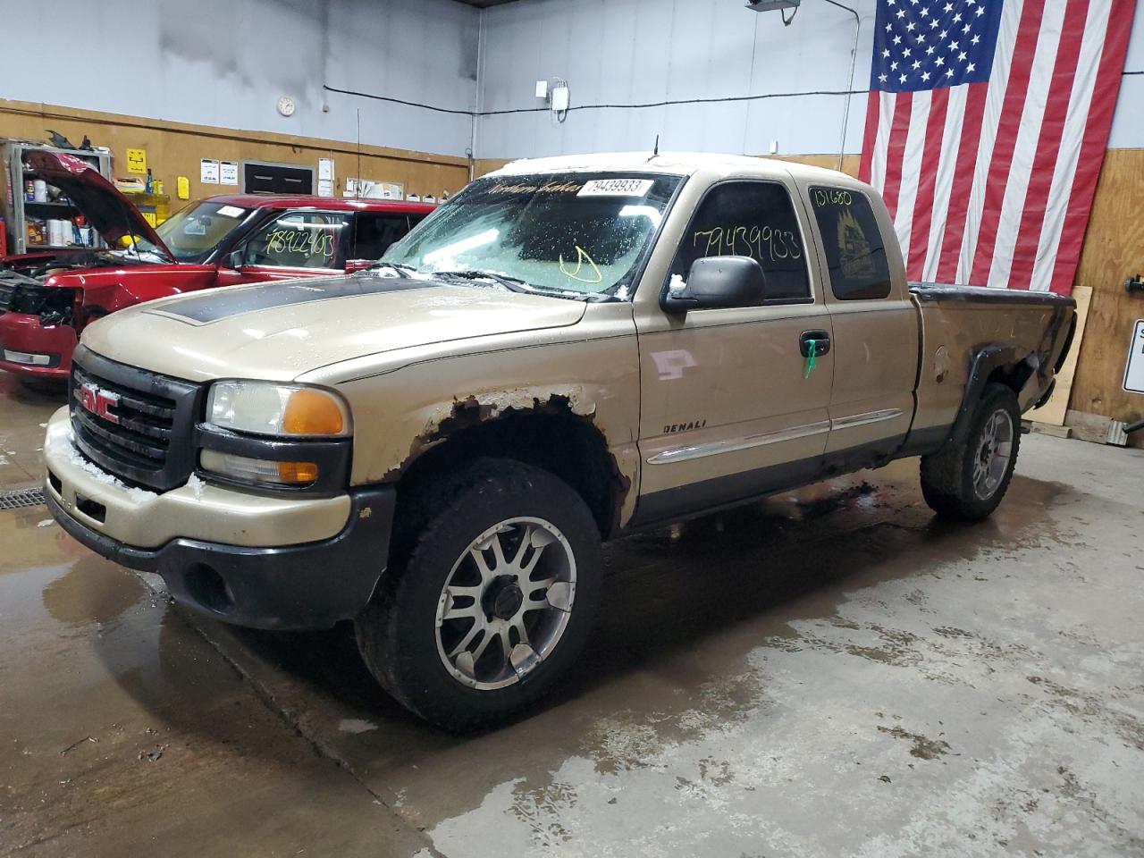 GMC SIERRA 2004 1gtek19t64e136113