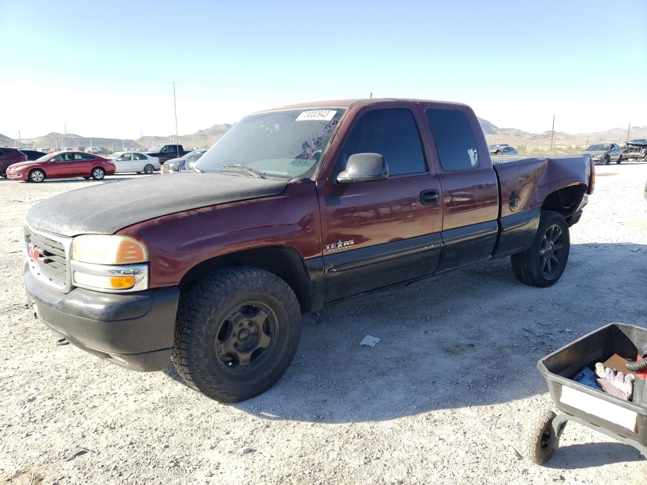 GMC SIERRA 2000 1gtek19t6ye234497