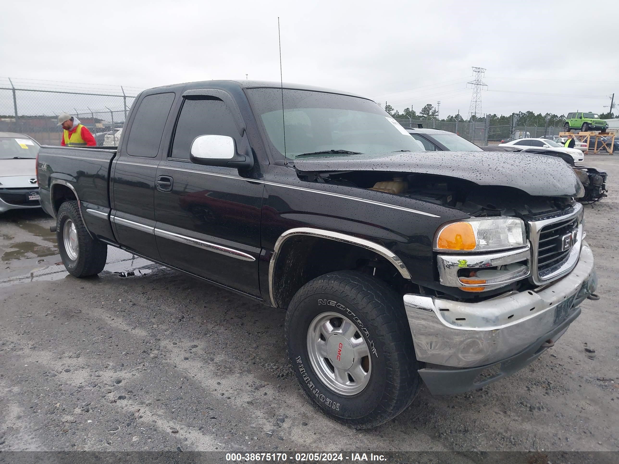 GMC SIERRA 2000 1gtek19t6ye385498