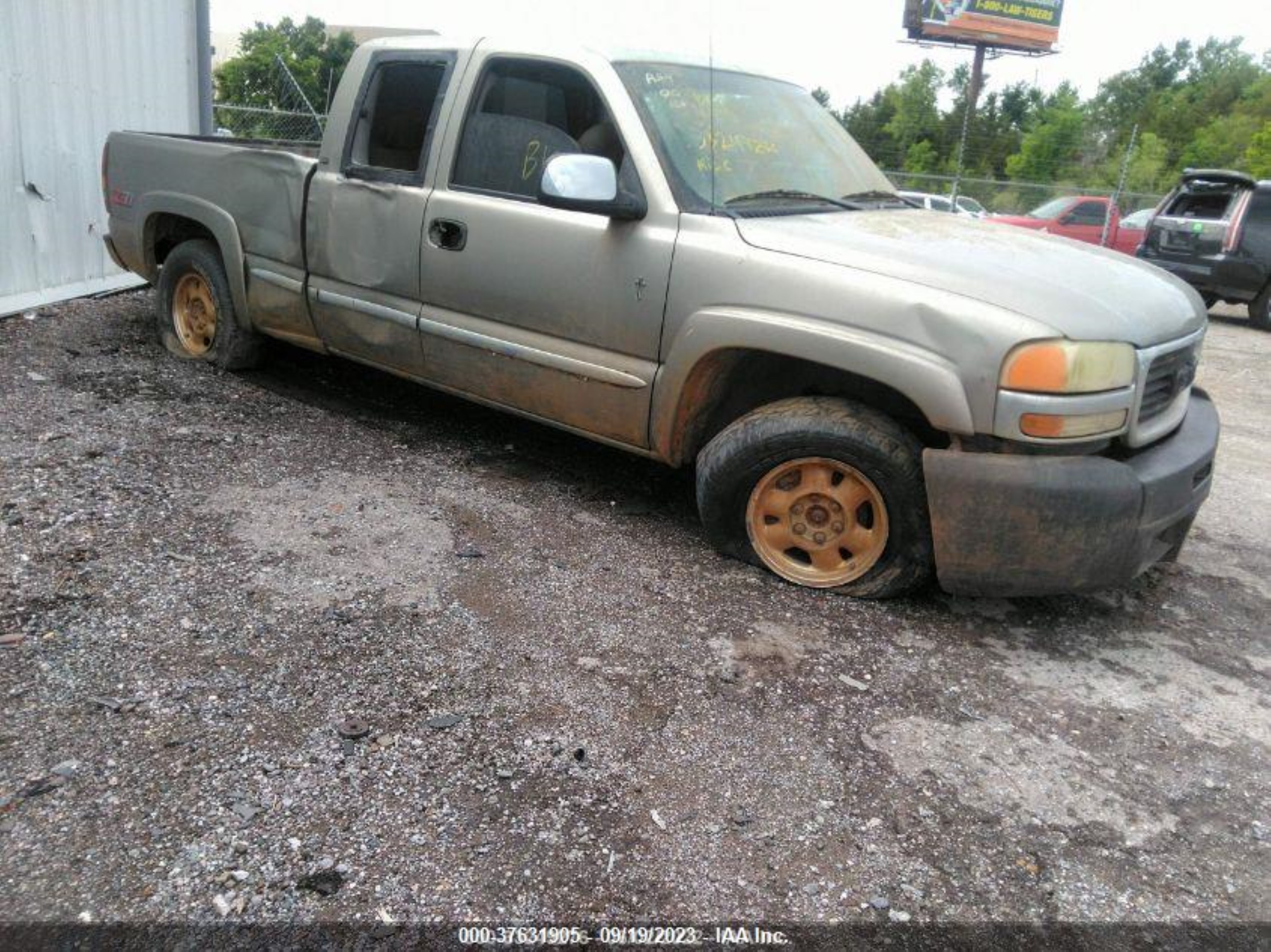 GMC SIERRA 2000 1gtek19t6yz255729