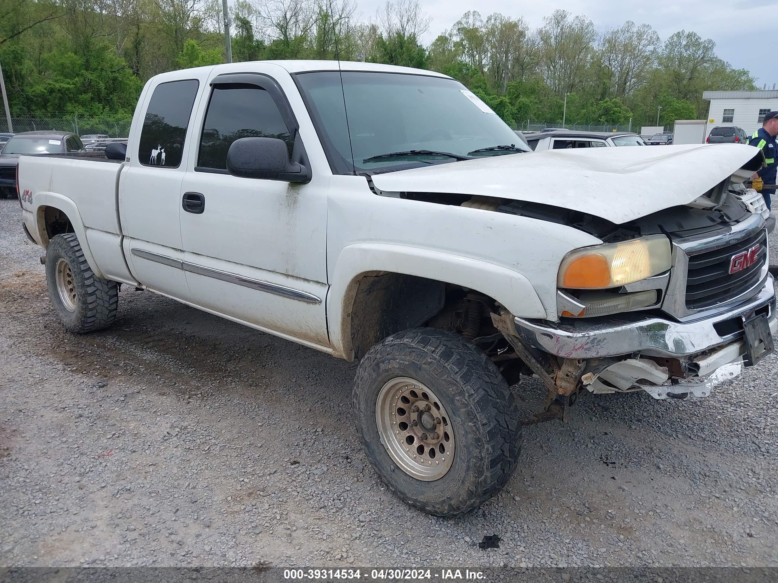 GMC SIERRA 2004 1gtek19t74e122947