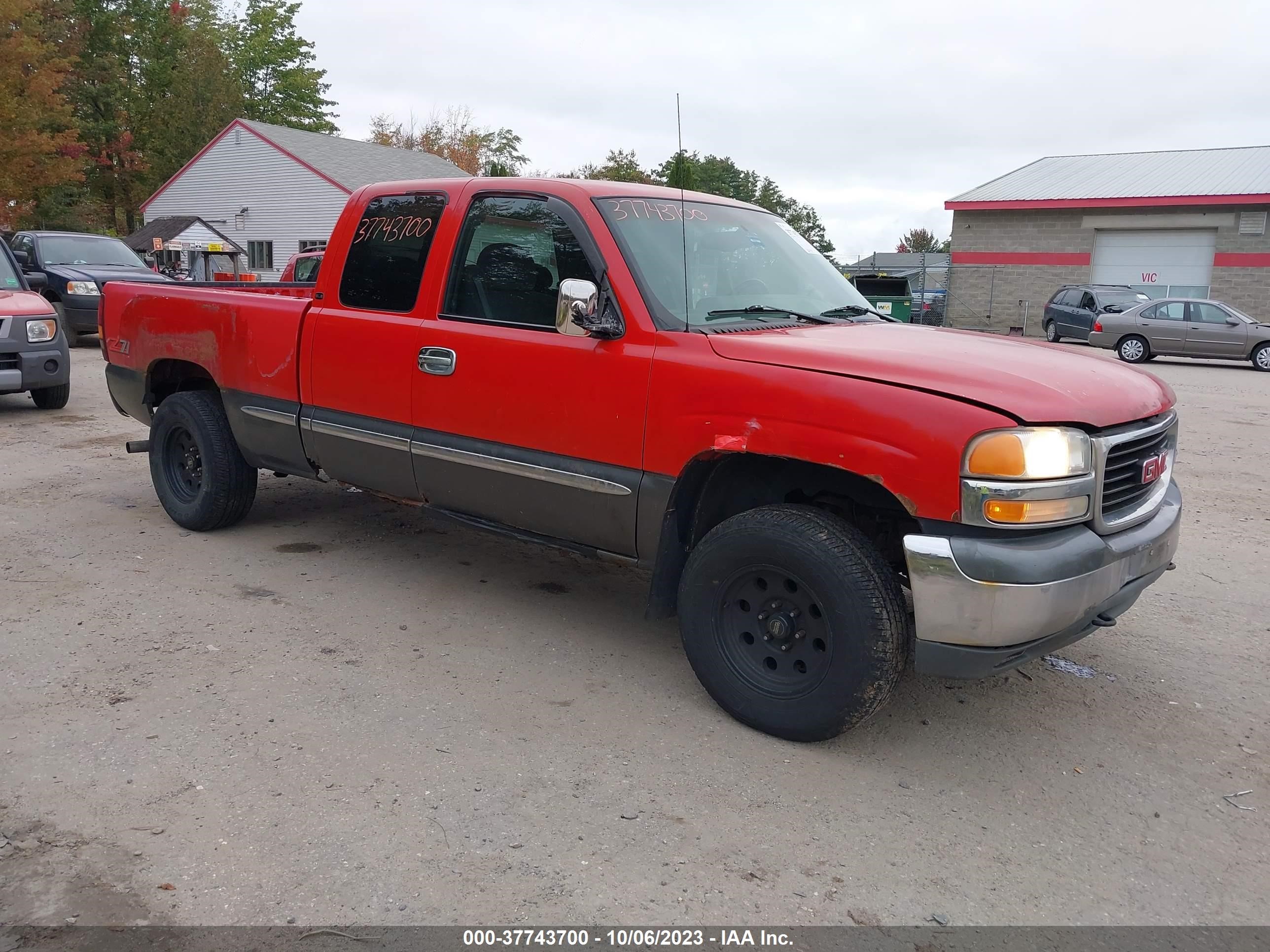 GMC SIERRA 2000 1gtek19t7ye242477