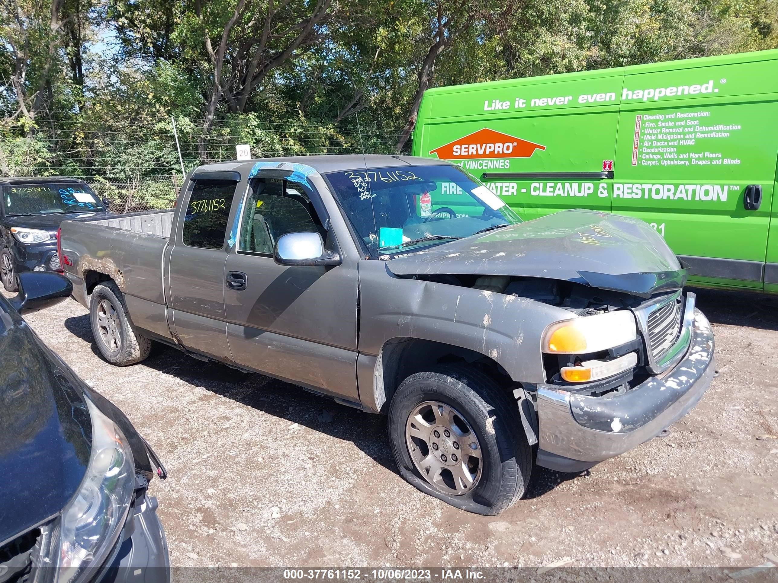 GMC SIERRA 1999 1gtek19t8xz510119