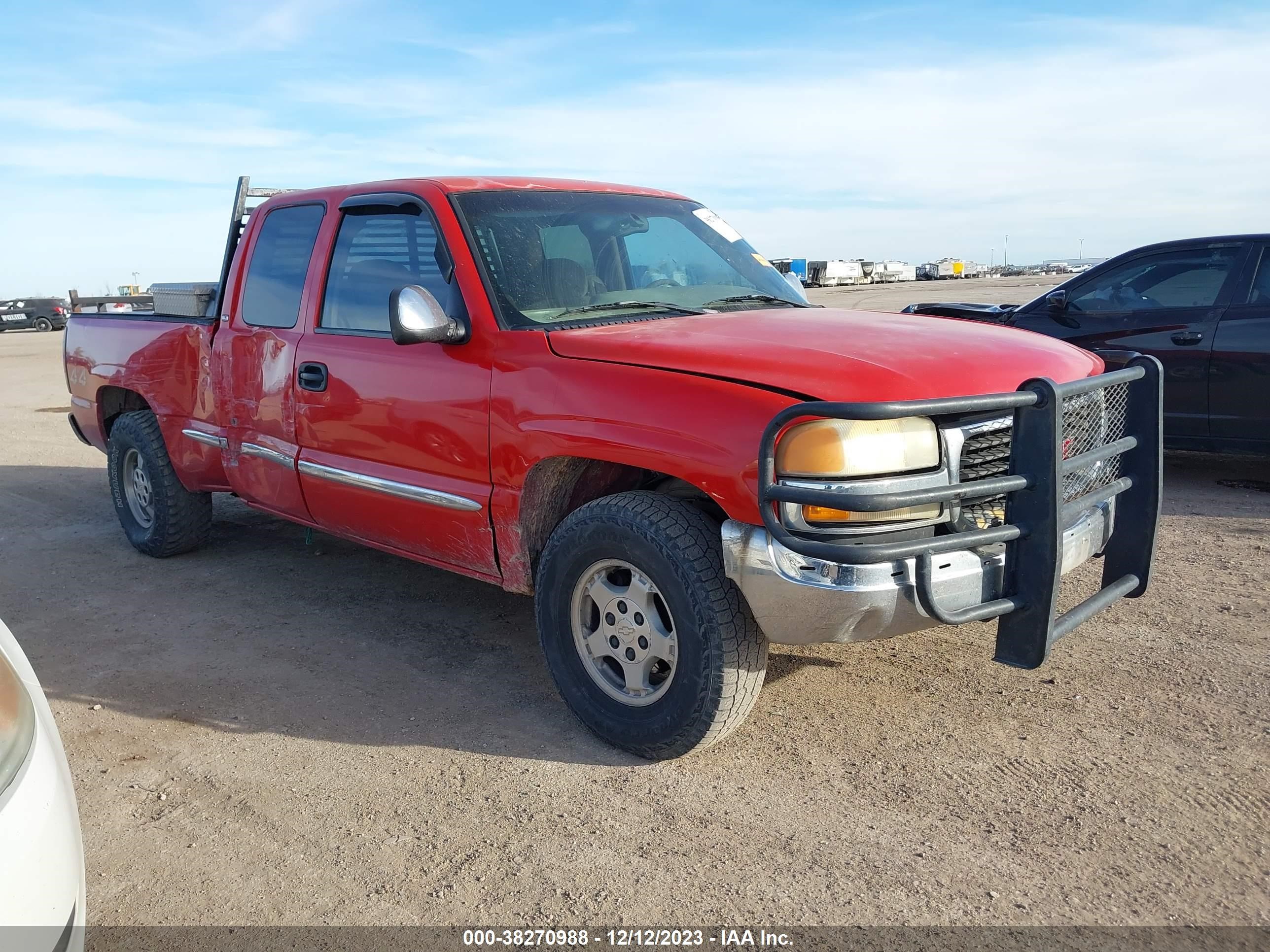 GMC SIERRA 2000 1gtek19t8yz176207