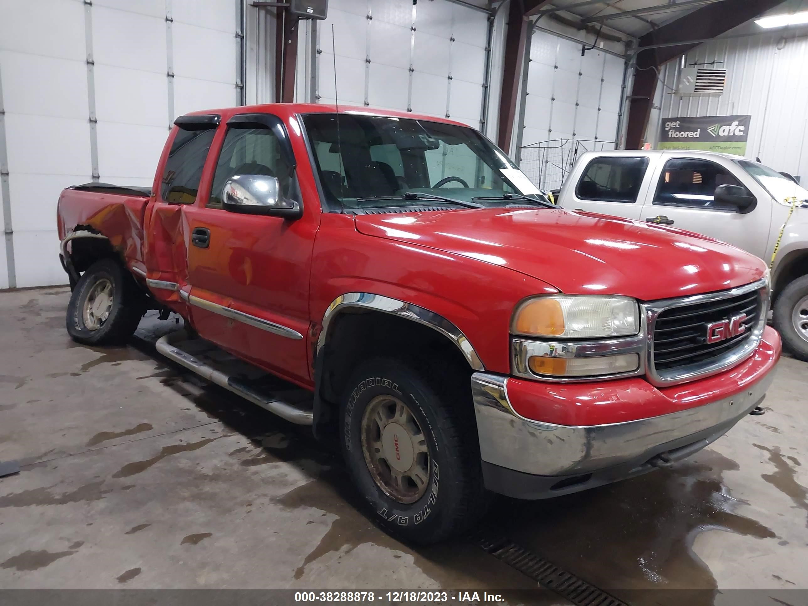 GMC SIERRA 2000 1gtek19t8yz222439