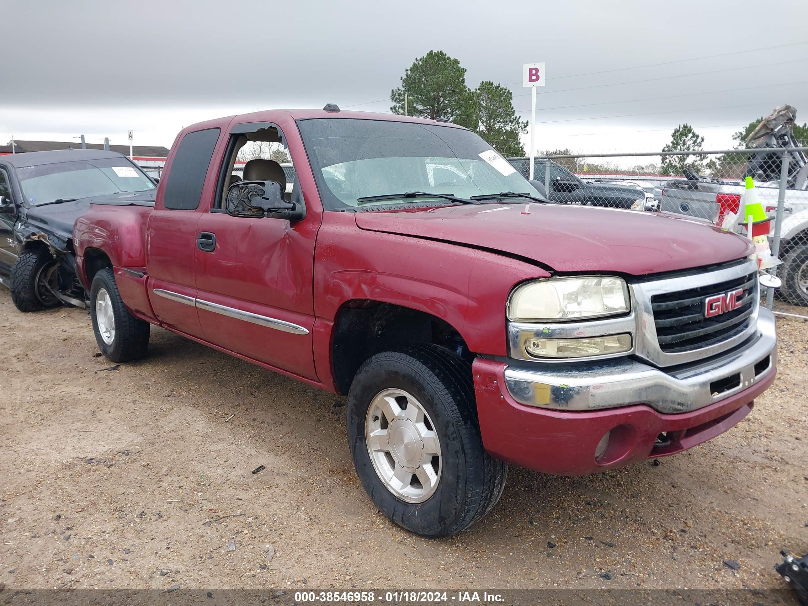 GMC SIERRA 2004 1gtek19t94z167722